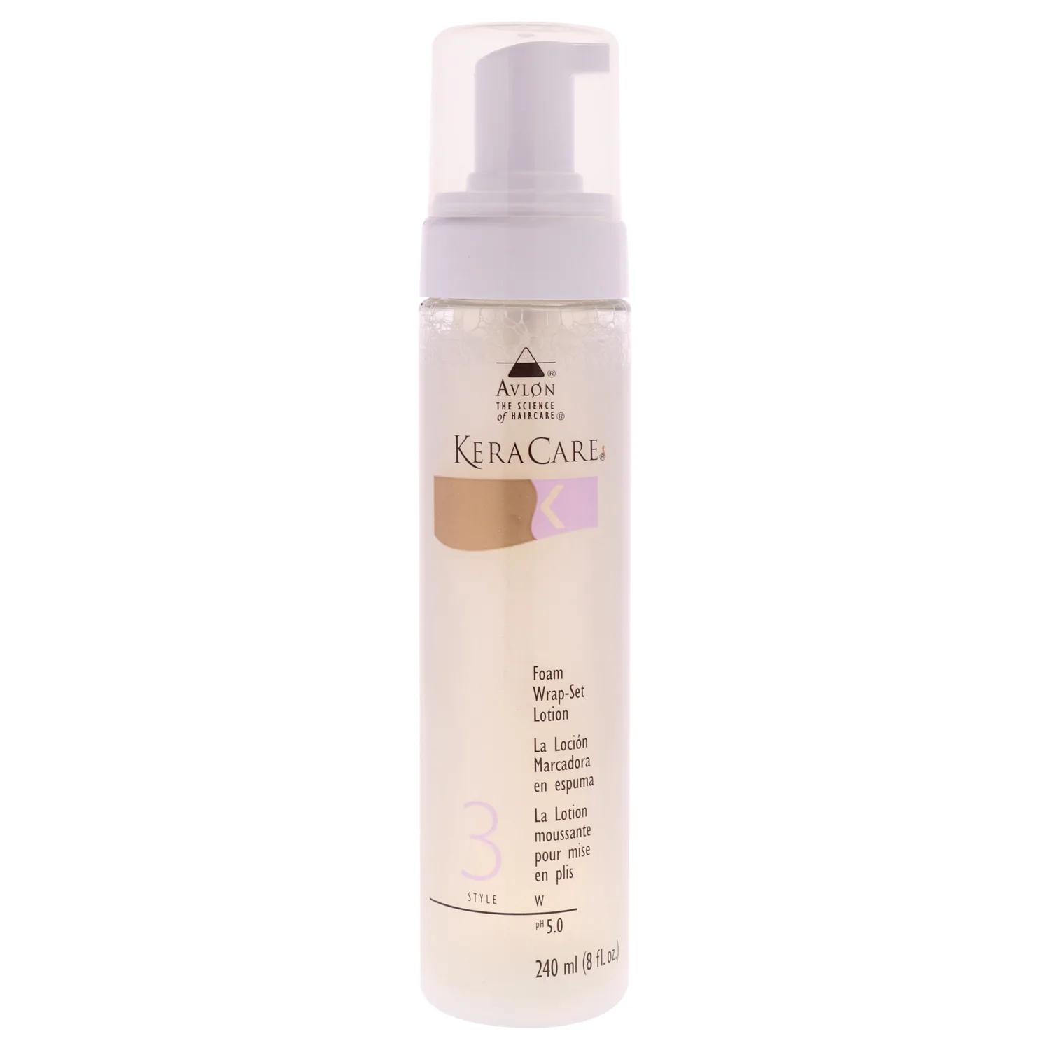 Avlon Kera Care Foam Wrap-Set Lotion 237ml / 8 oz for Unisex
