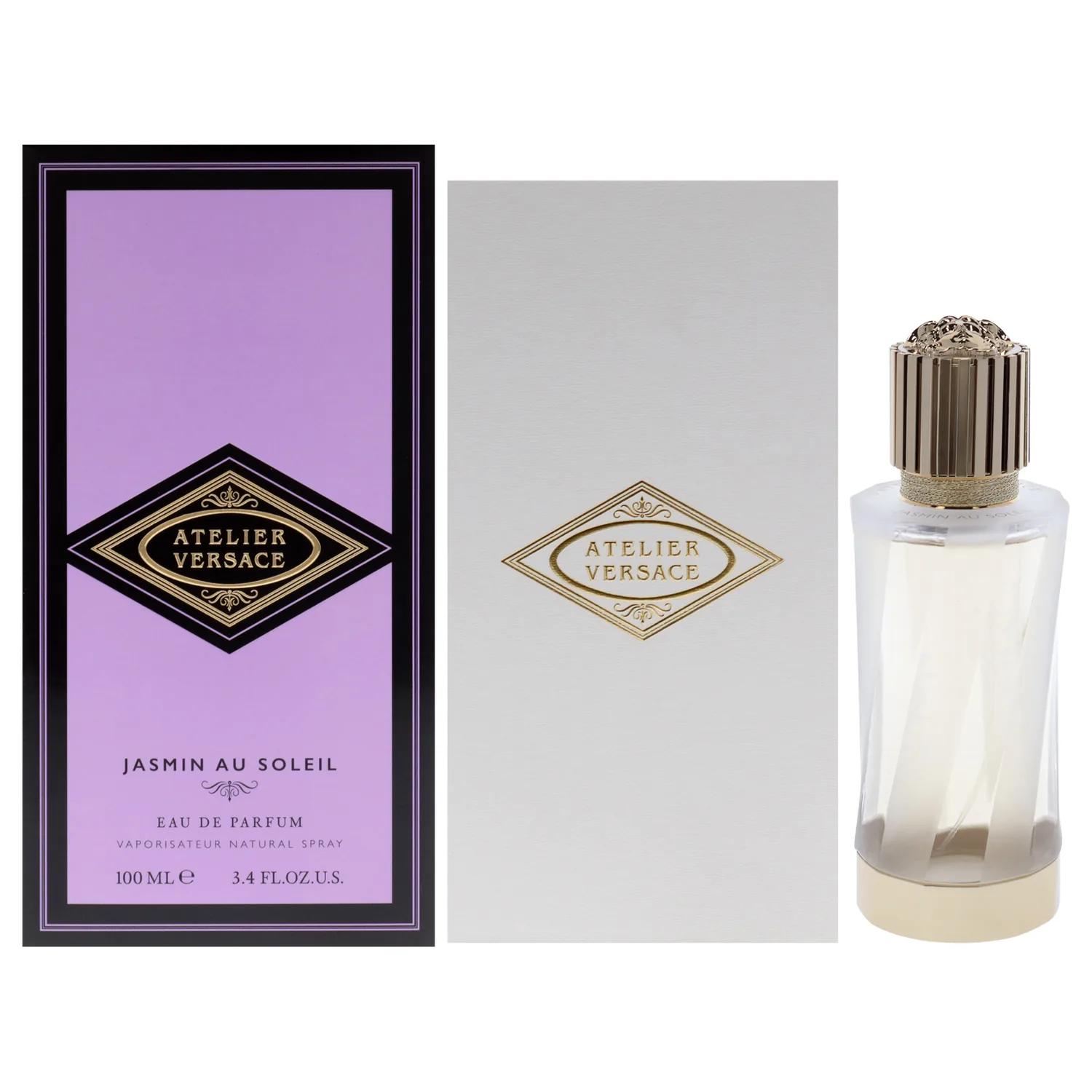 Versace Atelier Jasmin Au Soleil Eau de Parfum 100ml / 3.4 oz for