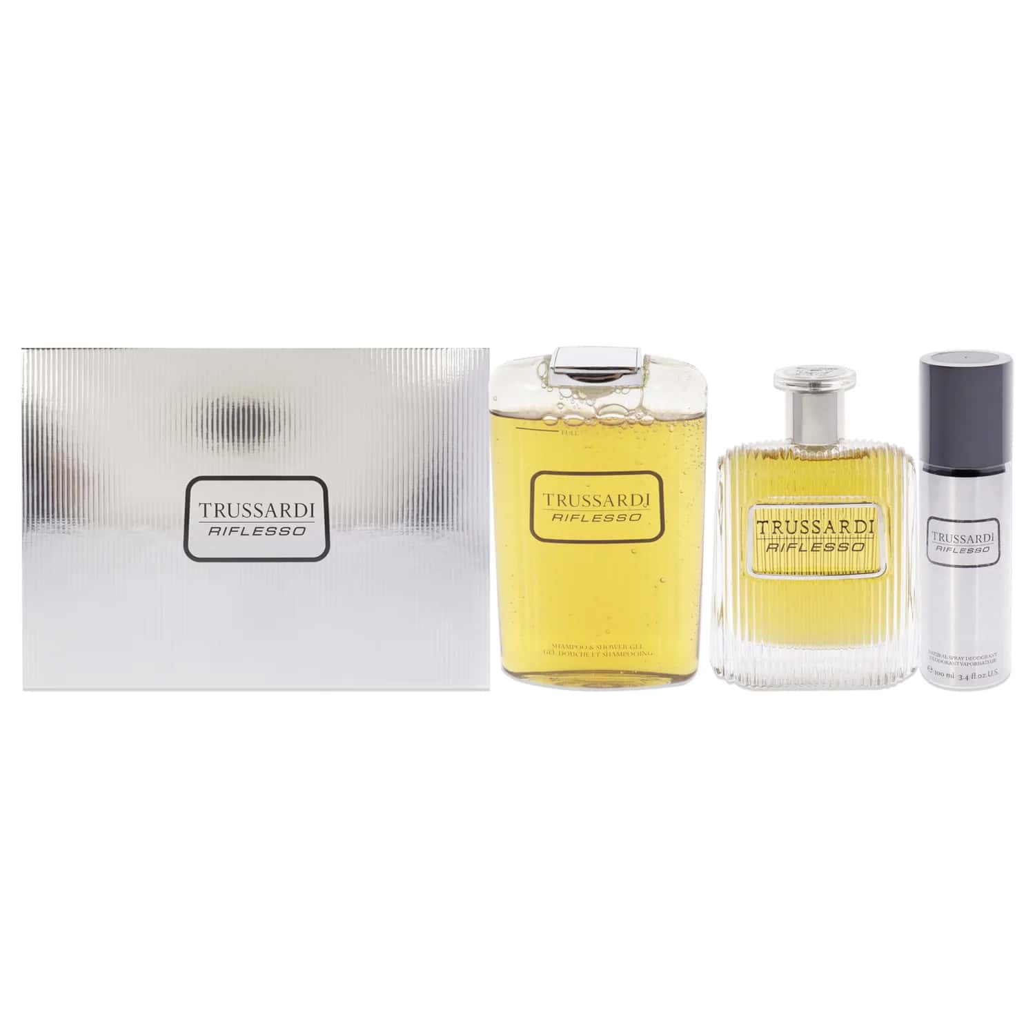 Trussardi Riflesso Bath & Body Gift Set 101ml / 3.4 oz / 3 pc