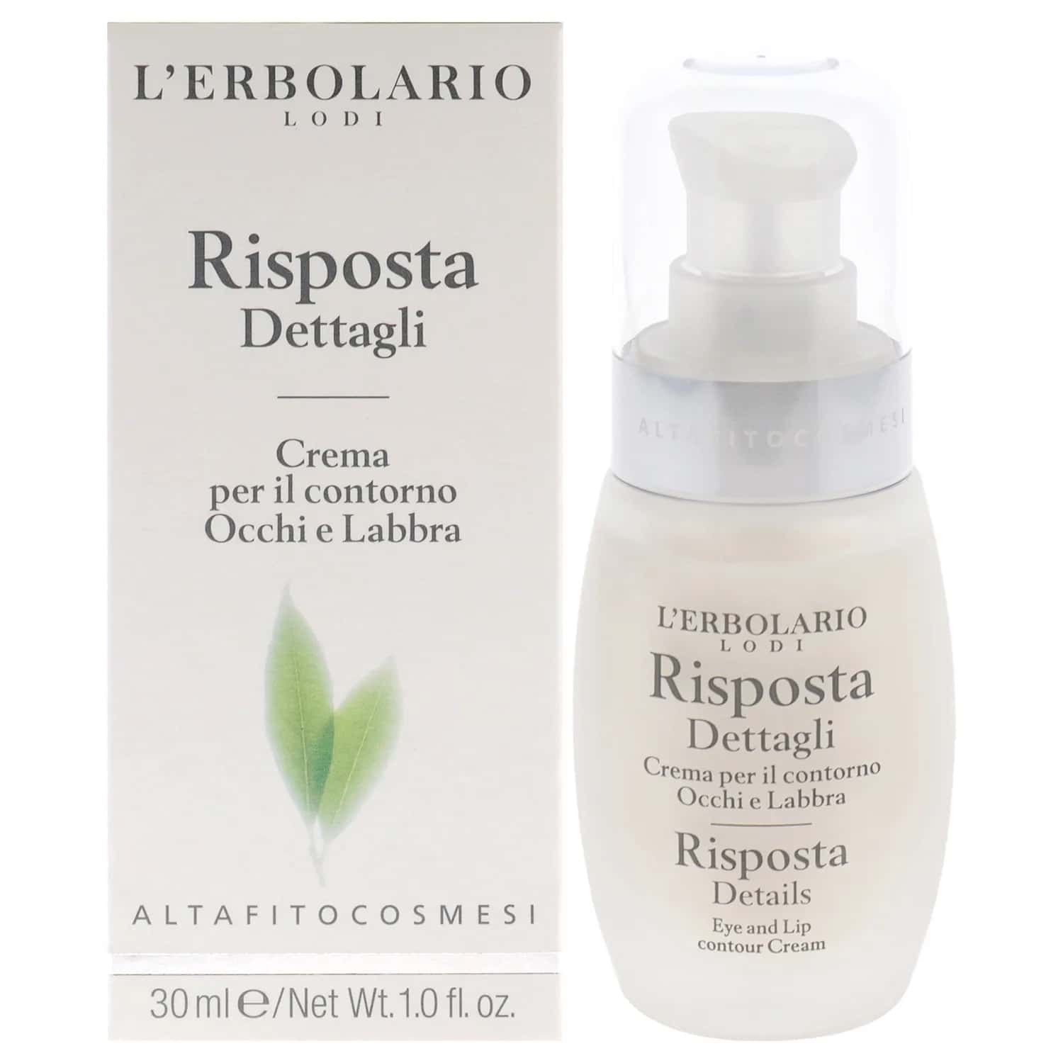 L'Erbolario Risposta Details Eye and Lip Contour Cream 30ml / 1 oz