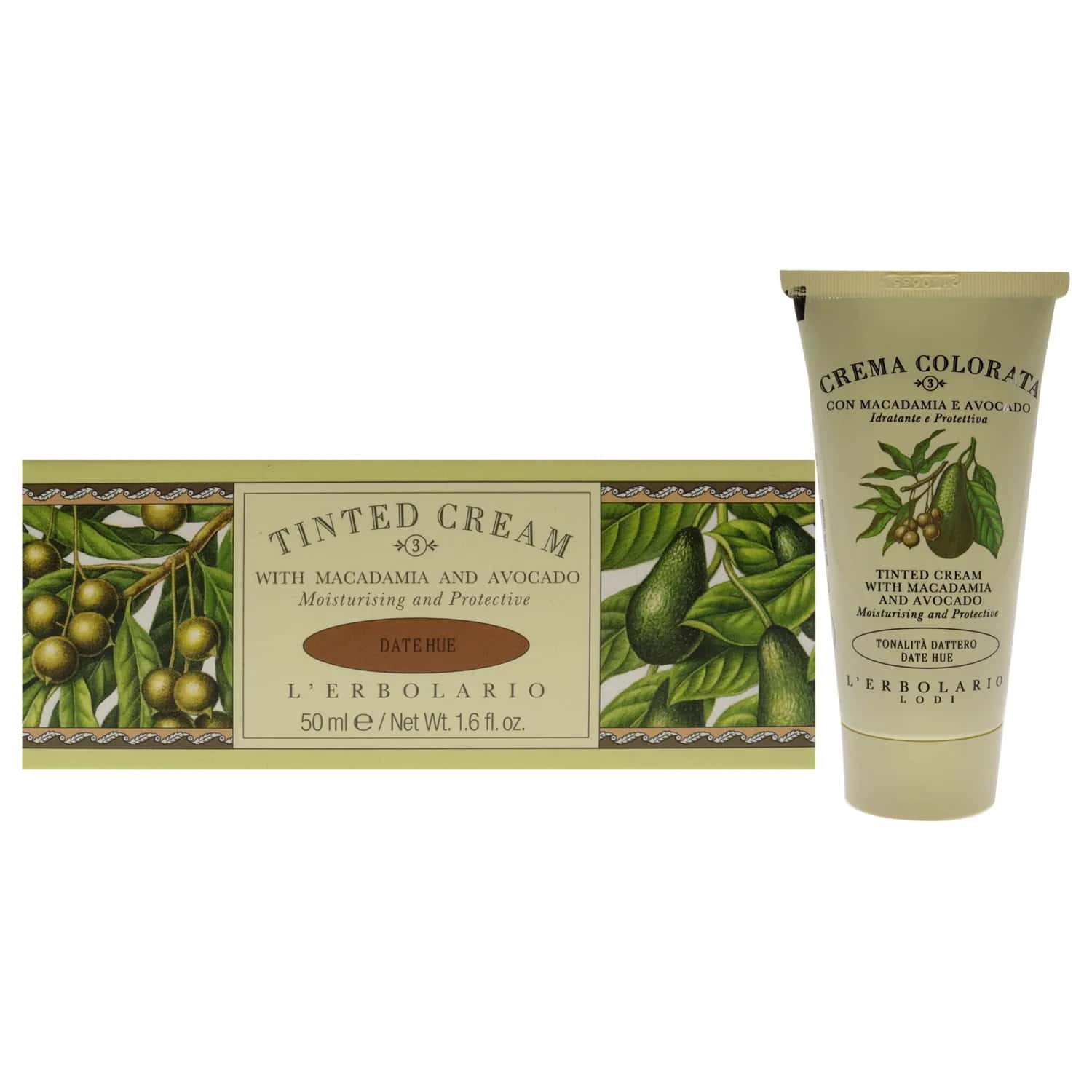 L'Erbolario Tinted Cream - Date Hue 1.6 oz