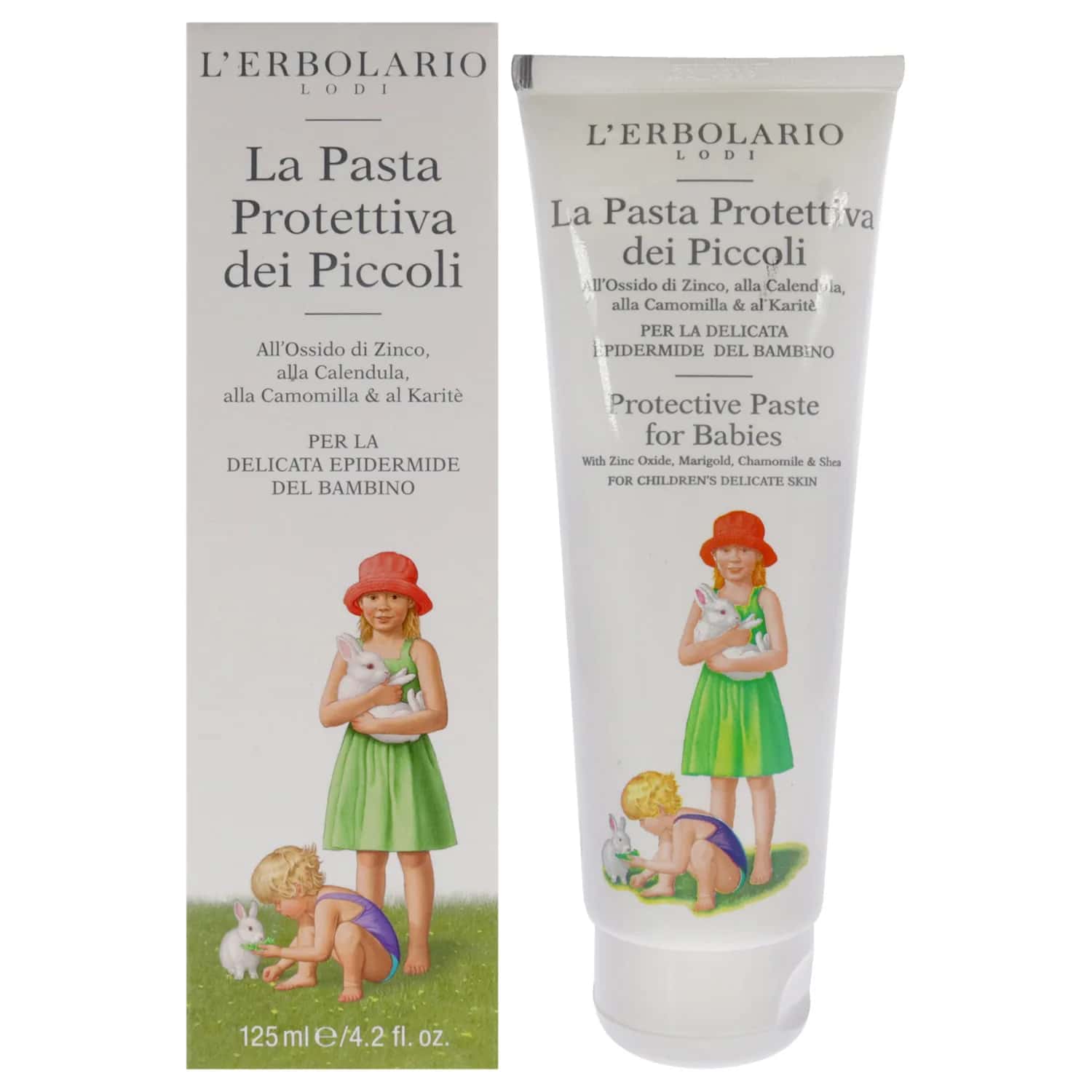 L'Erbolario Protective Paste for Babies 124ml / 4.2 oz