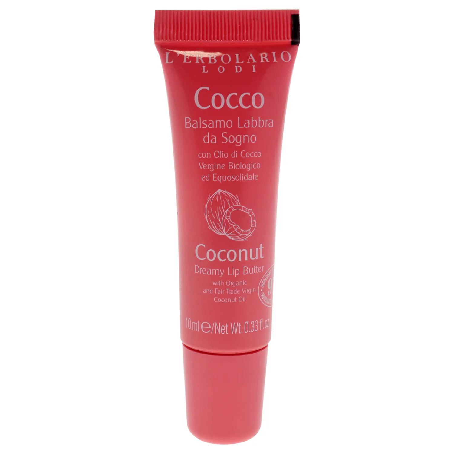 LErbolario Dreamy Lip Balm - Coconut 10ml / 0.33 oz