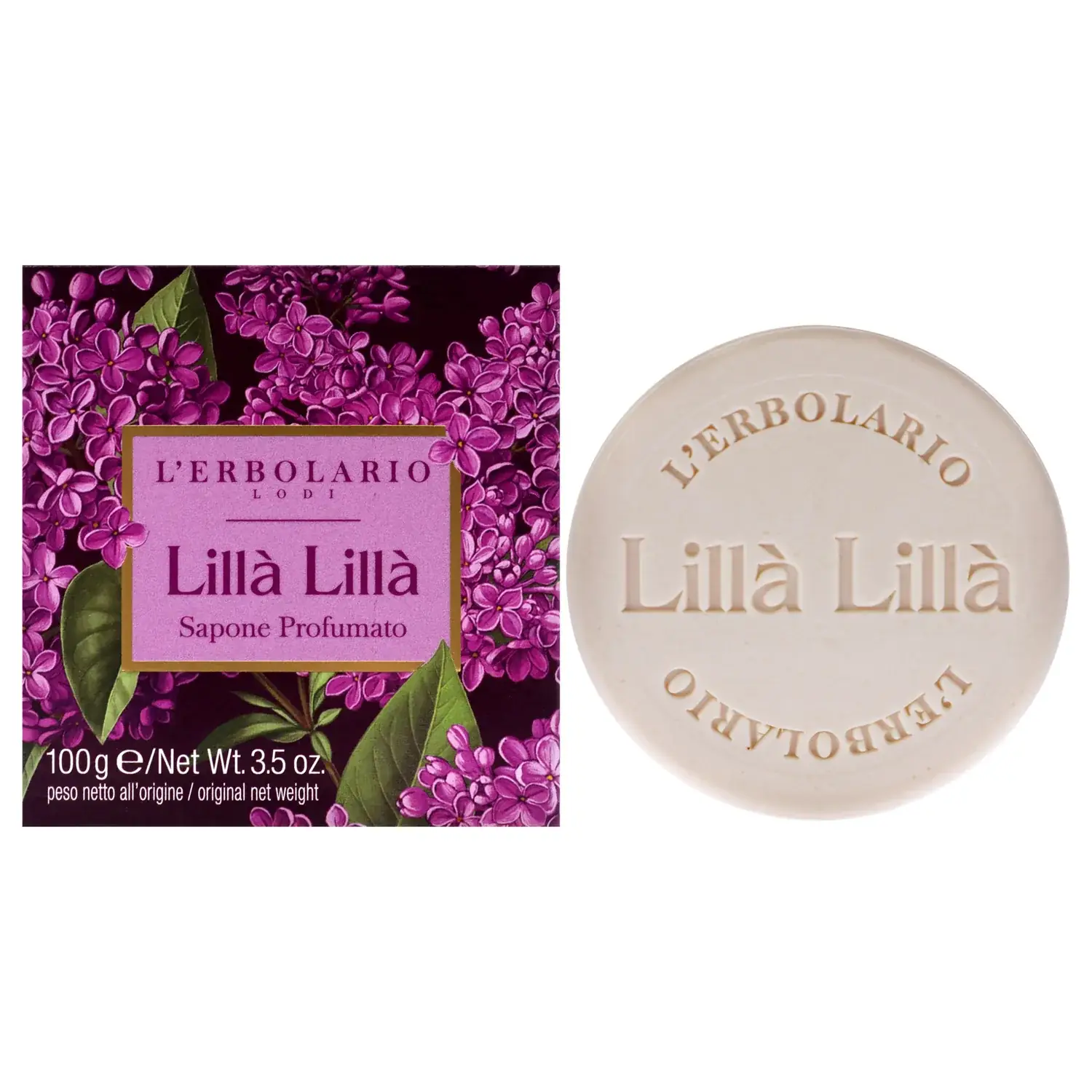 L'Erbolario Lilac Lila Perfumed Soap 104ml / 3.5 oz for Unisex