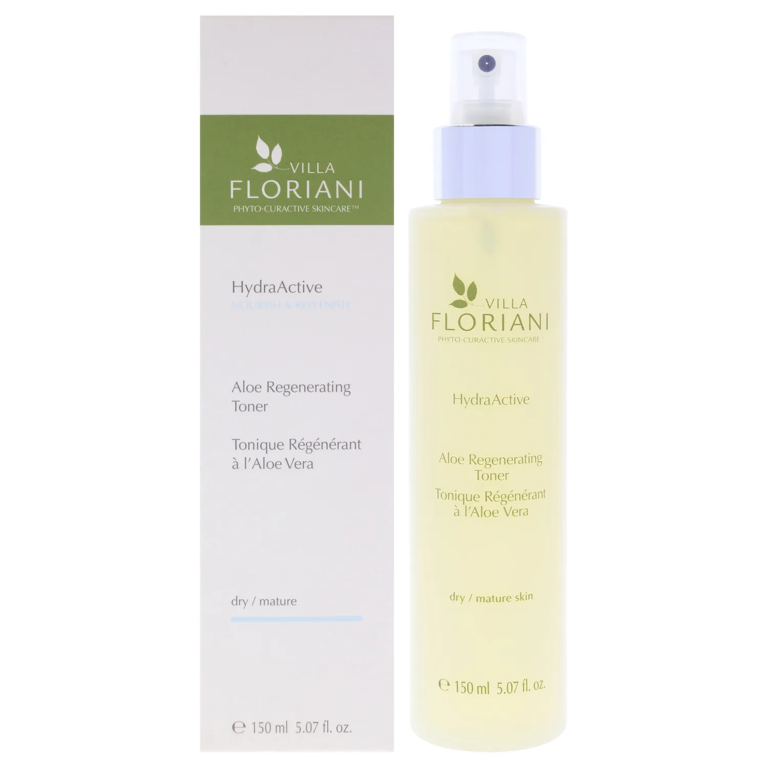 Villa Floriani Regenerating Toner - Aloe 150ml / 5.07 oz