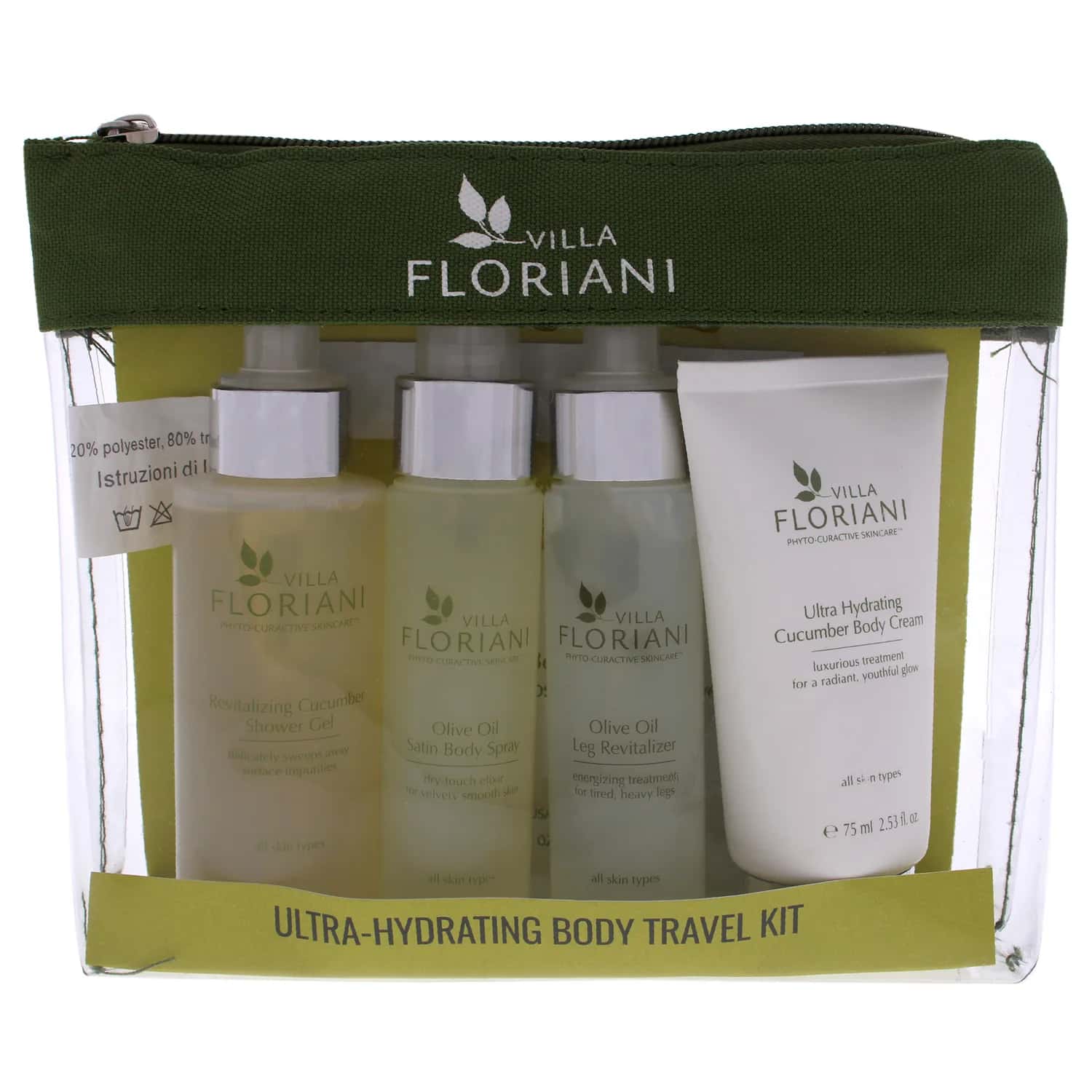 Villa Floriani Ultra-Hydrating Body Travel Kit 100ml / 3.4 oz for Unisex
