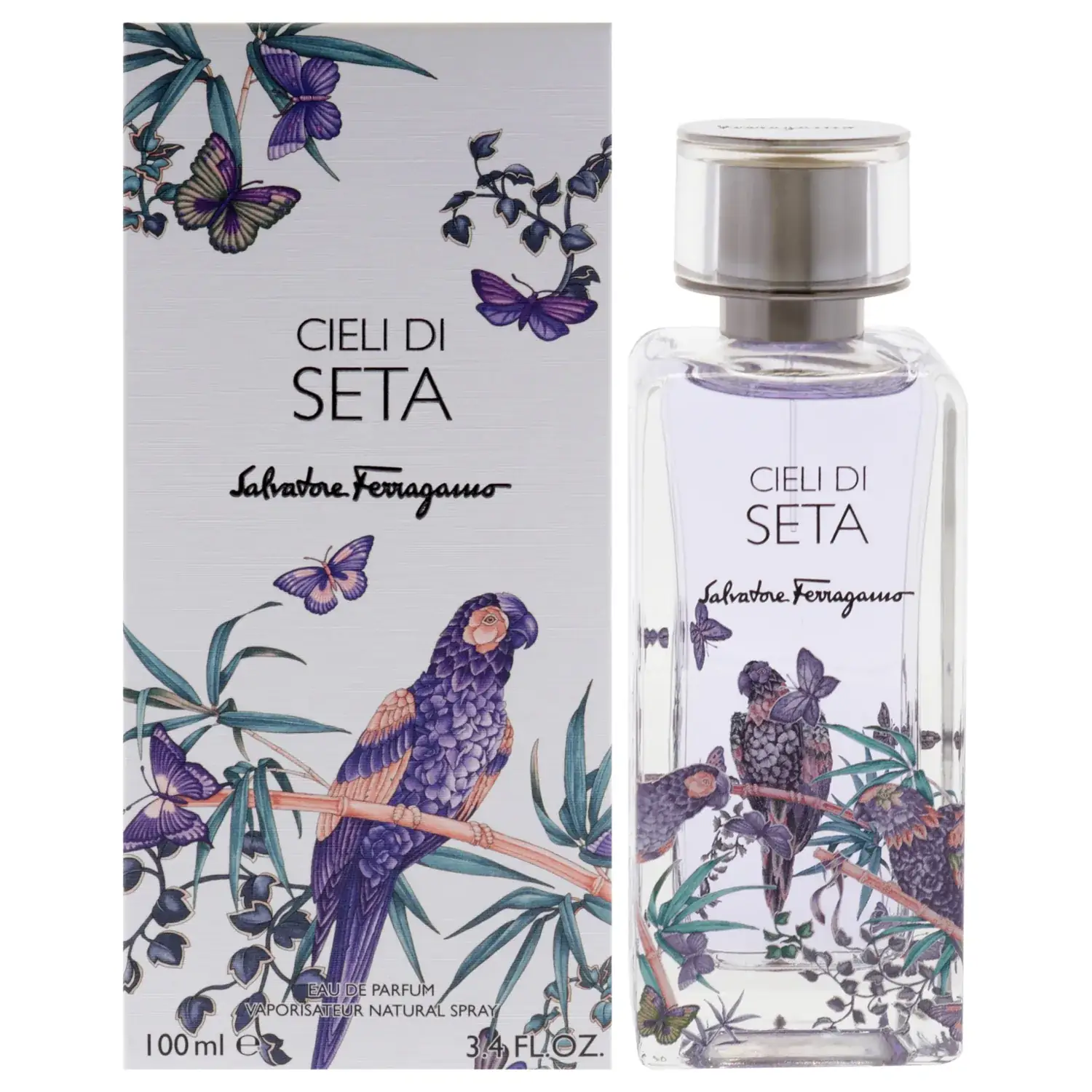 Salvatore Ferragamo Cieli di Seta Eau de Parfum 100ml / 3.4 oz for