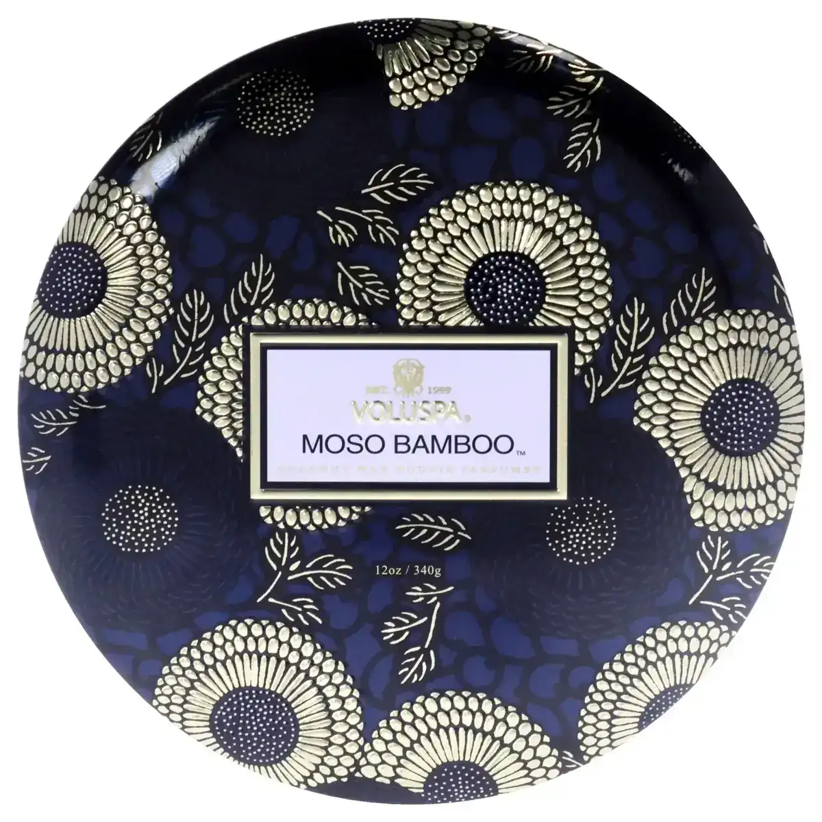 Voluspa Moso Bamboo Tin Candle 12 oz