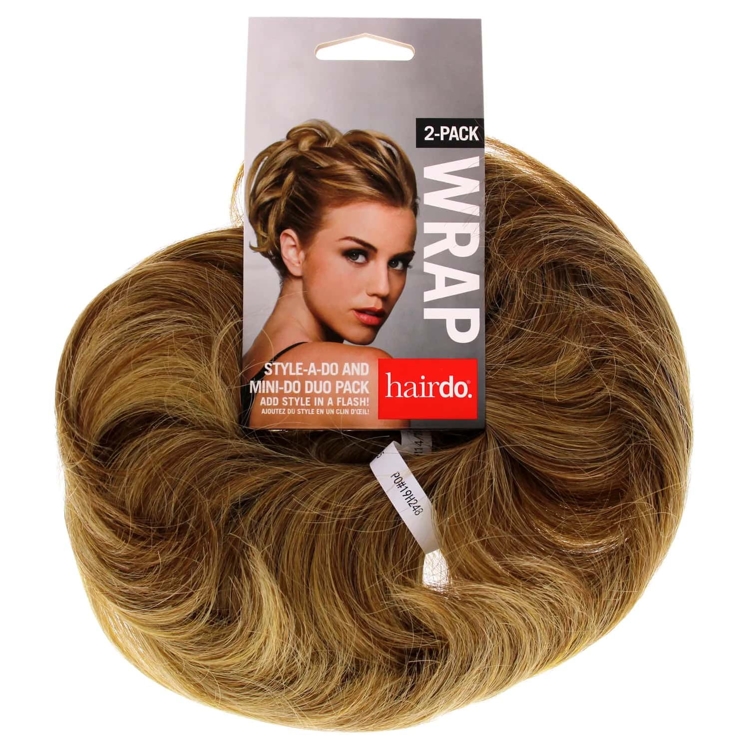 Hairdo Style-a-do and Mini-do Duo Pack - R14 25 Honey Ginger Hair Wrap Set for Women