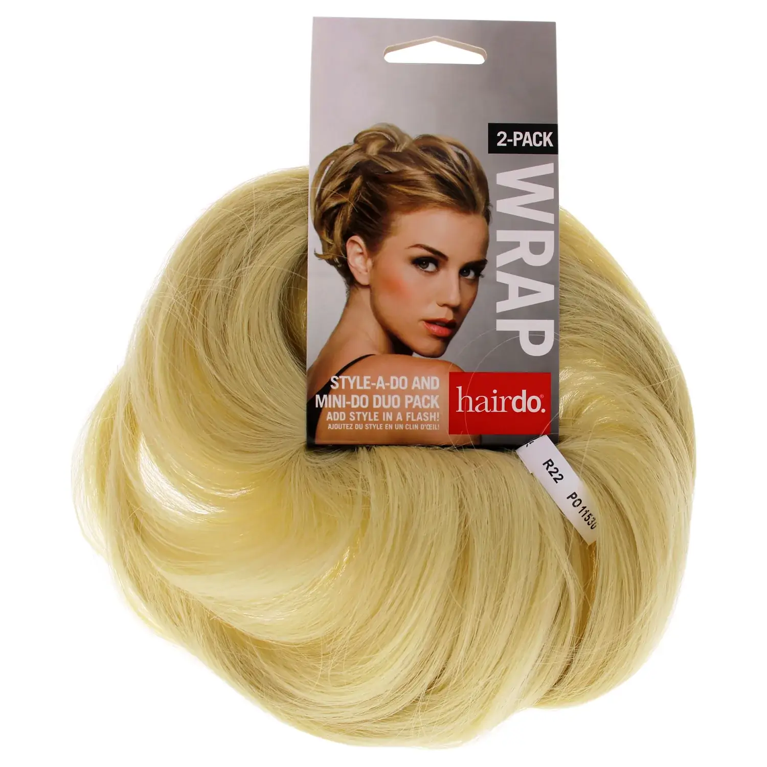 Hairdo Style-a-Do and Mini-Do Duo - R22 Swedish Blonde Hair Wrap for