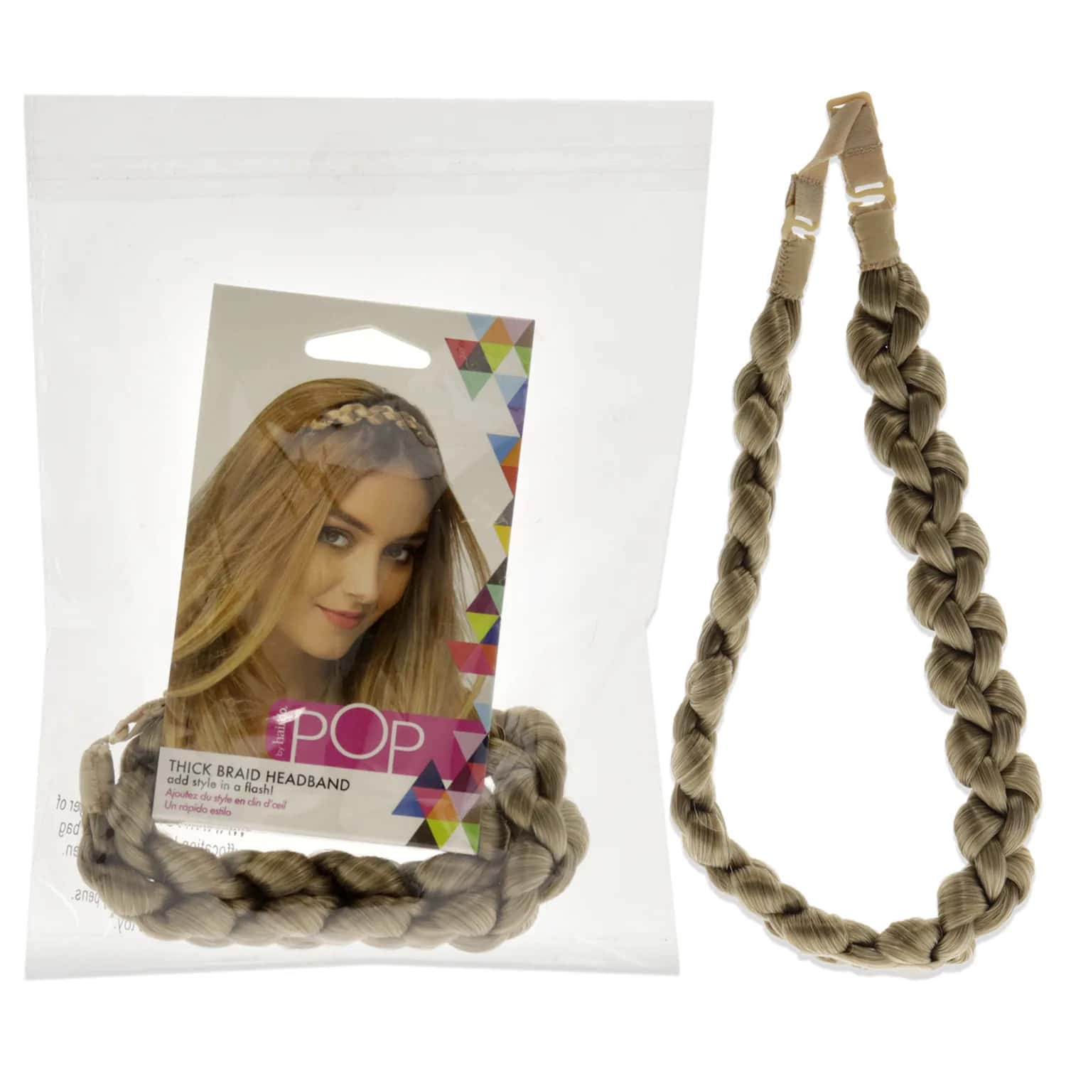 Hairdo Pop Thick Braid Headband - R14 88H Golden Wheat for Women