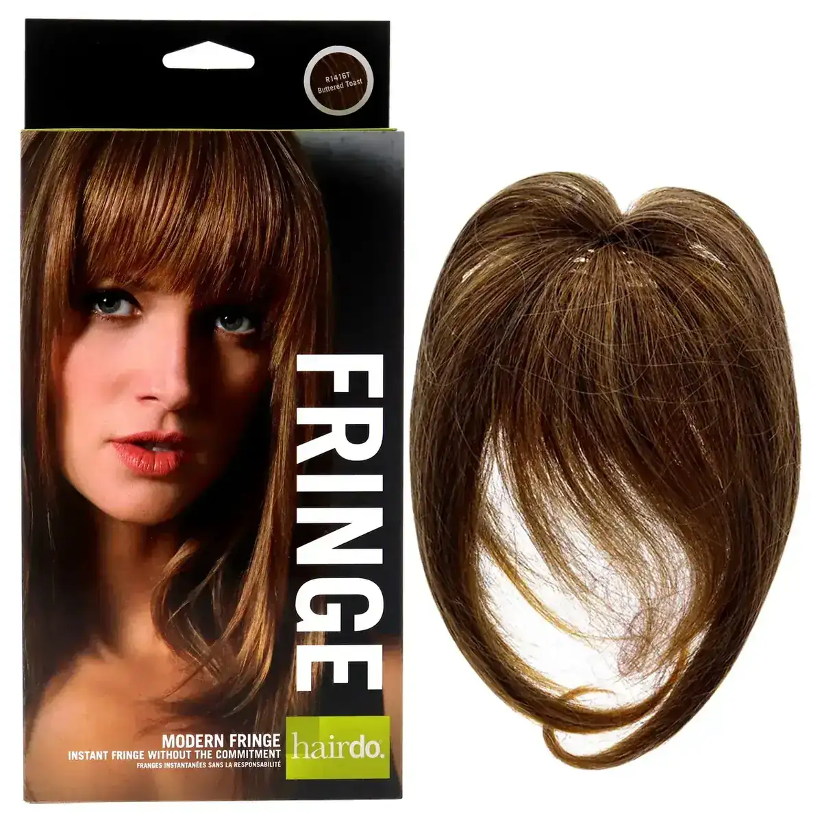 Hairdo Modern Fringe Clip In Bang - R1416T Buttered Toast Hair