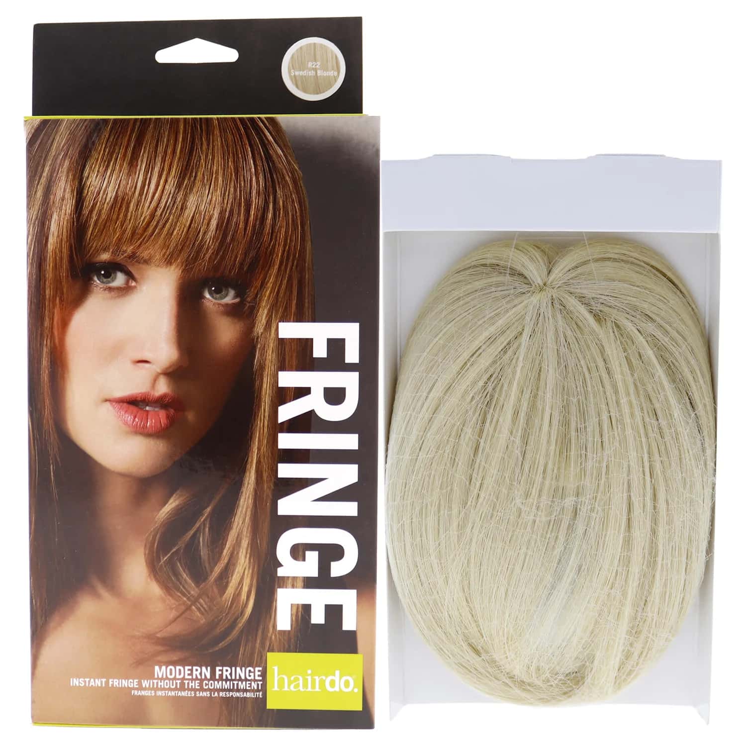 Hairdo Modern Fringe Clip In Bang - R22 Swedish Blonde Hair Extension for Women