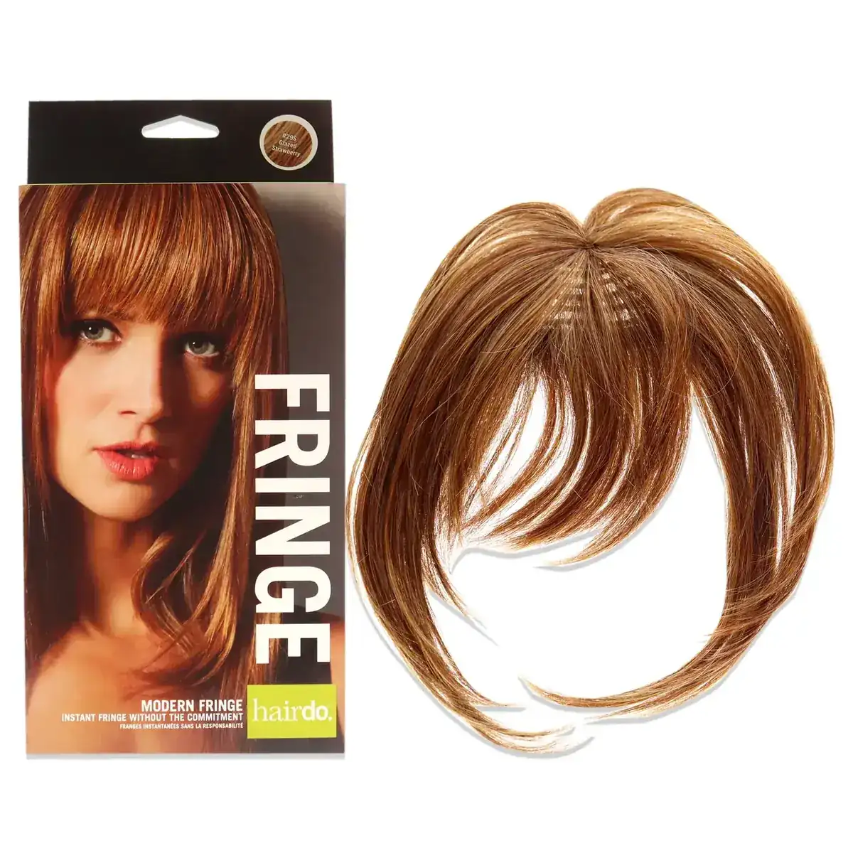 Hairdo Modern Fringe Clip In Bang - R29S Glazed Strawberry