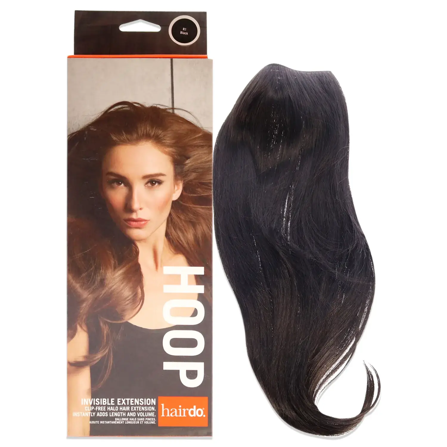 Hairdo Invisible Extension - R1 Black for Women