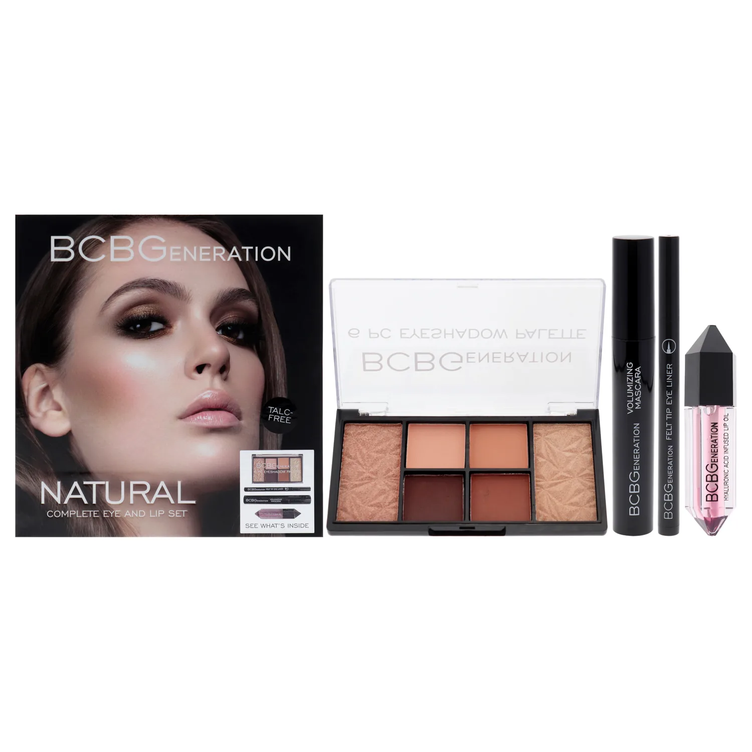 BCBGeneration Natural Complete Eye and Lip Set - Bronze Cosmetic Set 11ml / 0.38 oz / 4 pc