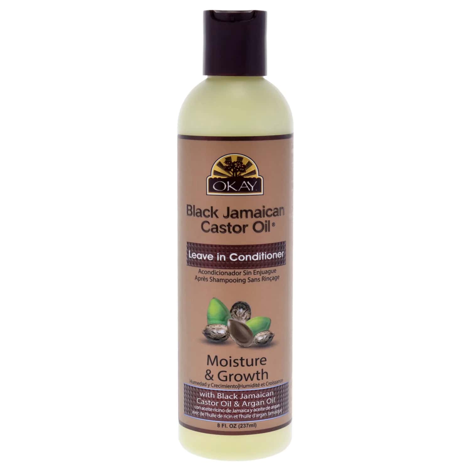 Okay Black Jamaican Castor Oil Leave In Conditioner 237ml / 8 oz