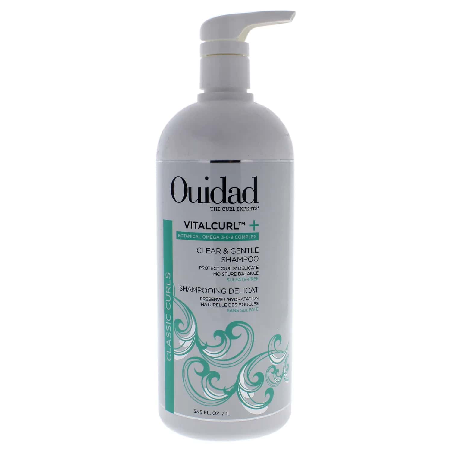 Ouidad Vitalcurl+ Clear & Gentle Shampoo 1000ml / 33.8 oz