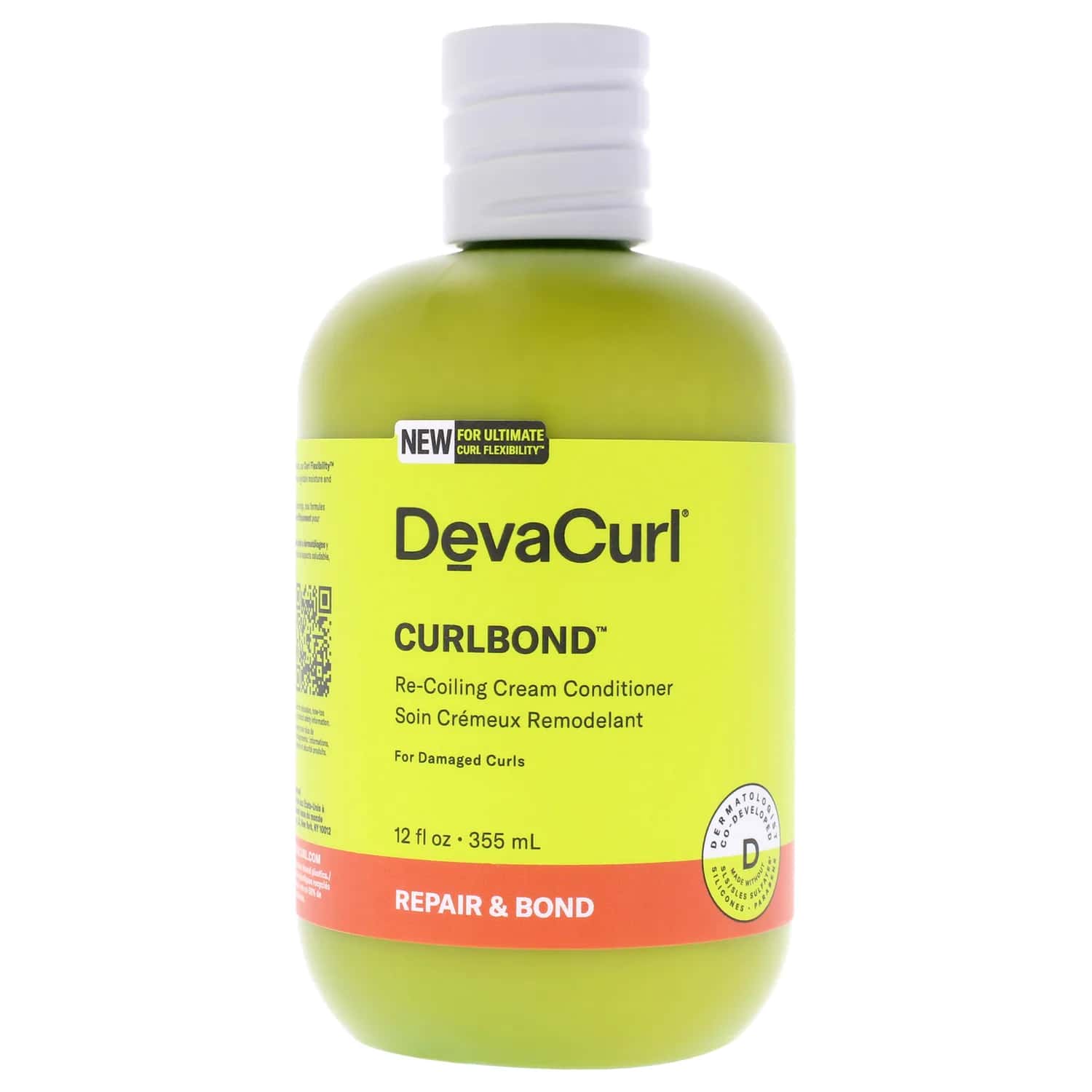 DevaCurl CurlBond Re-Coiling Cream Conditioner 355ml / 12 oz