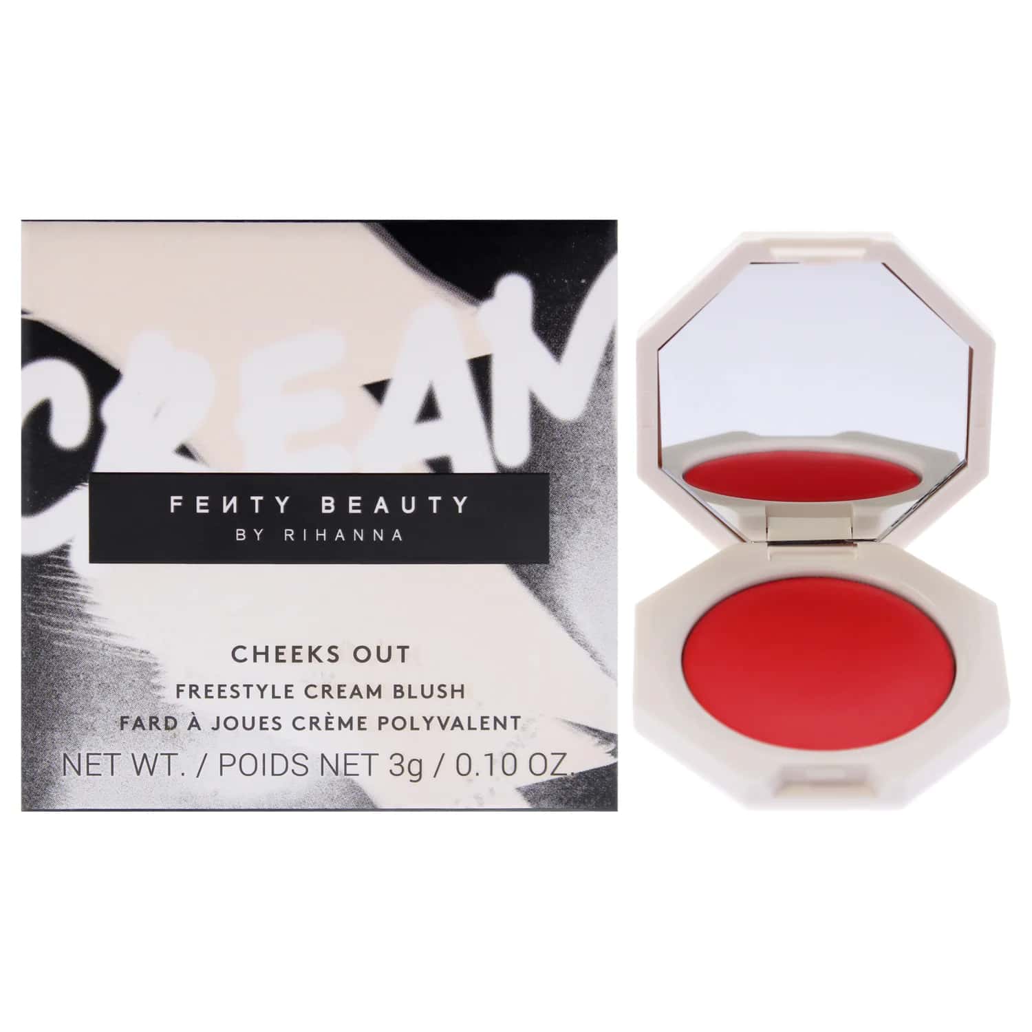 Fenty Beauty Cheeks Out Freestyle Cream Blush - Strawberry Drip 0.1 oz