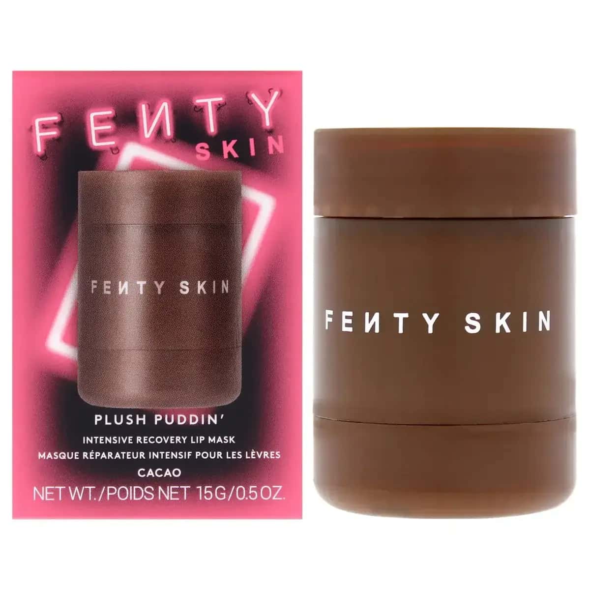 Fenty Beauty Plush Puddin' Intensive Recovery - Cacao Lip Mask 15ml /