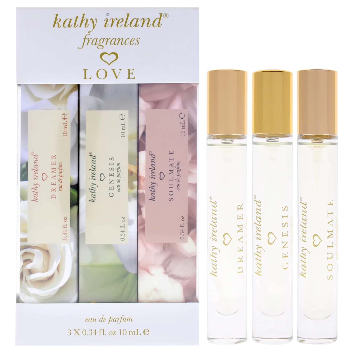 Kathy Ireland Love Set Fragrance Gift Set 10ml / 0.34 oz for Women