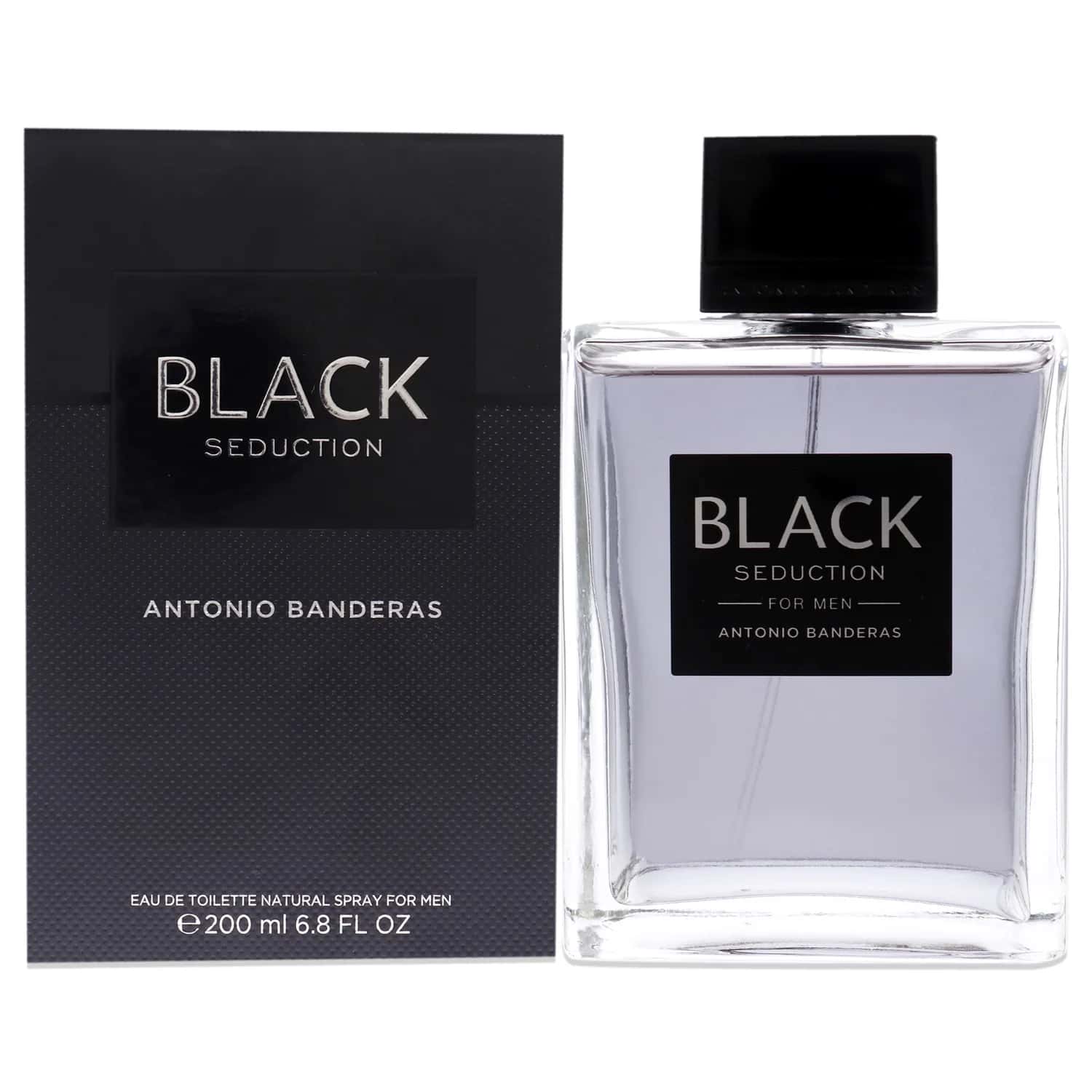 Antonio Banderas Black Seduction Eau de Toilette 200ml / 6.8 oz for