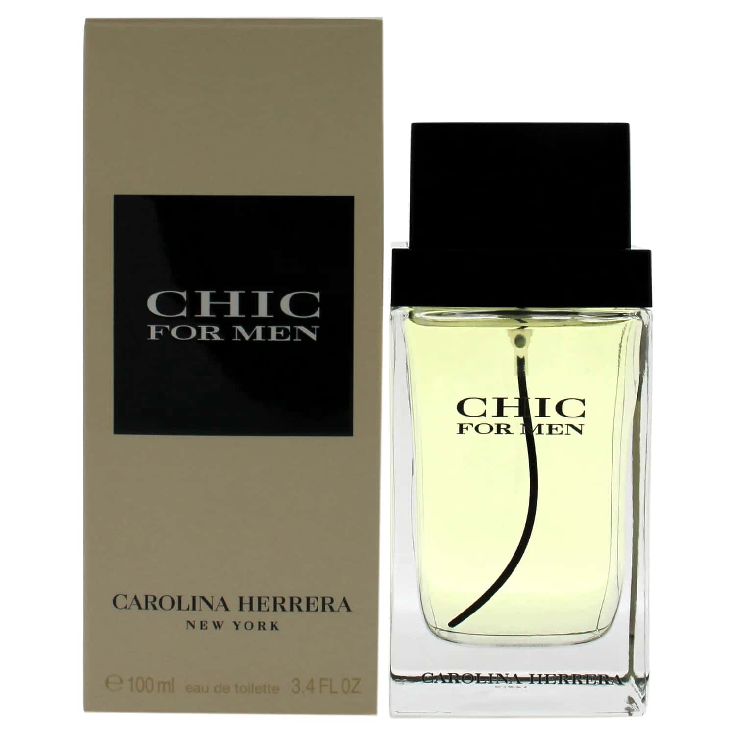 Carolina Herrera Chic Eau de Toilette 100ml / 3.4 oz for Men