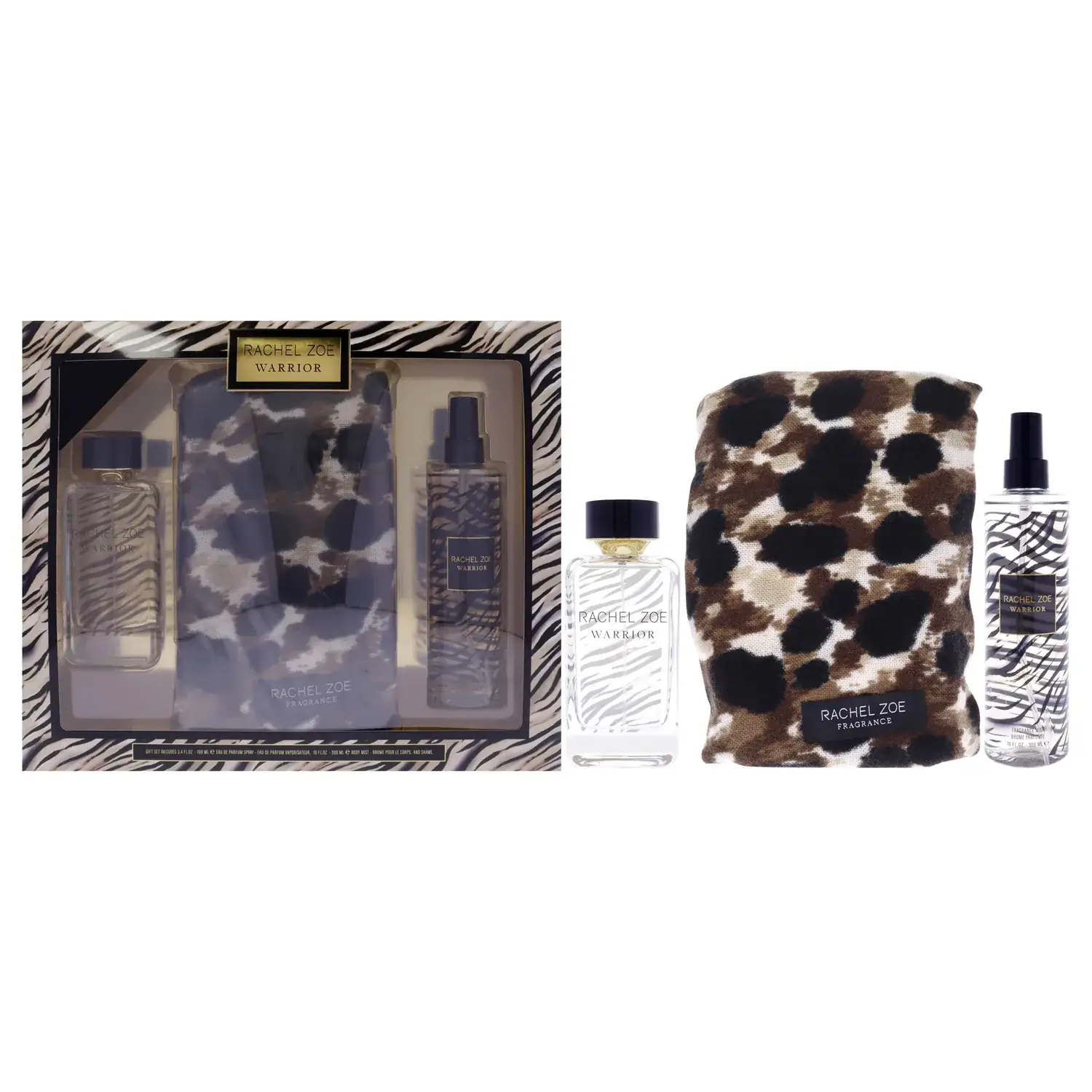 Rachel Zoe Warrior Bath & Body Gift Set 100ml / 3.4 oz / 3 pc for
