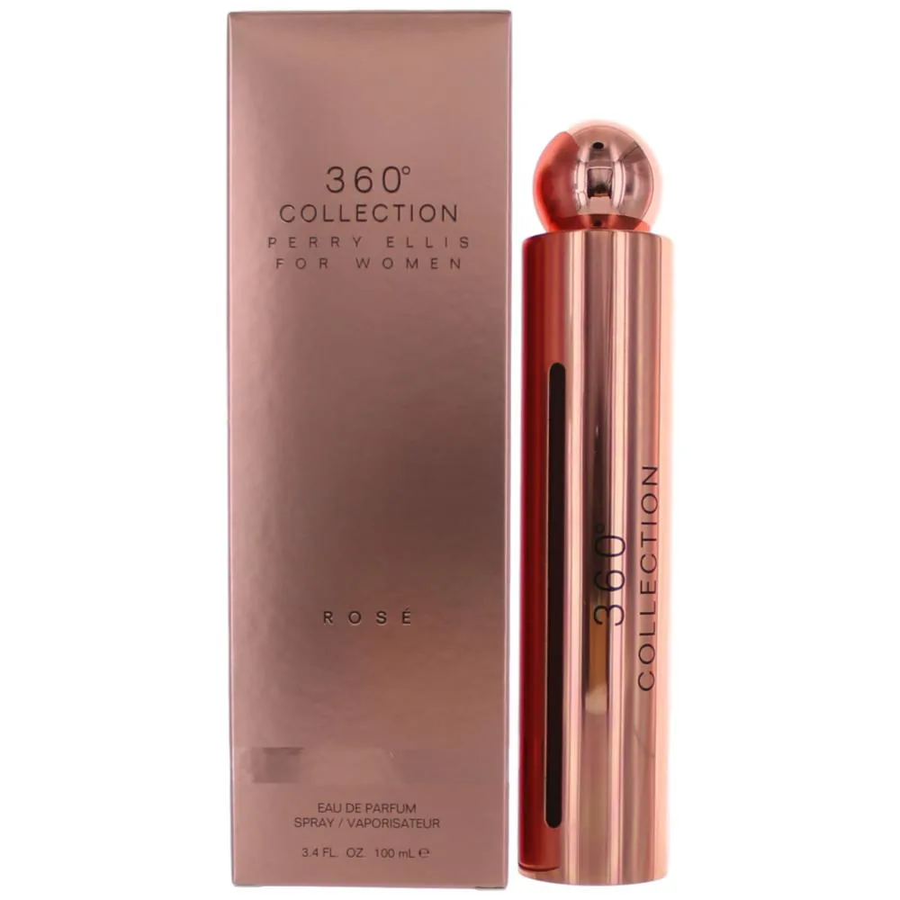 Perry Ellis 360 Collection Rose Eau de Parfum 100ml / 3.4 oz for Women