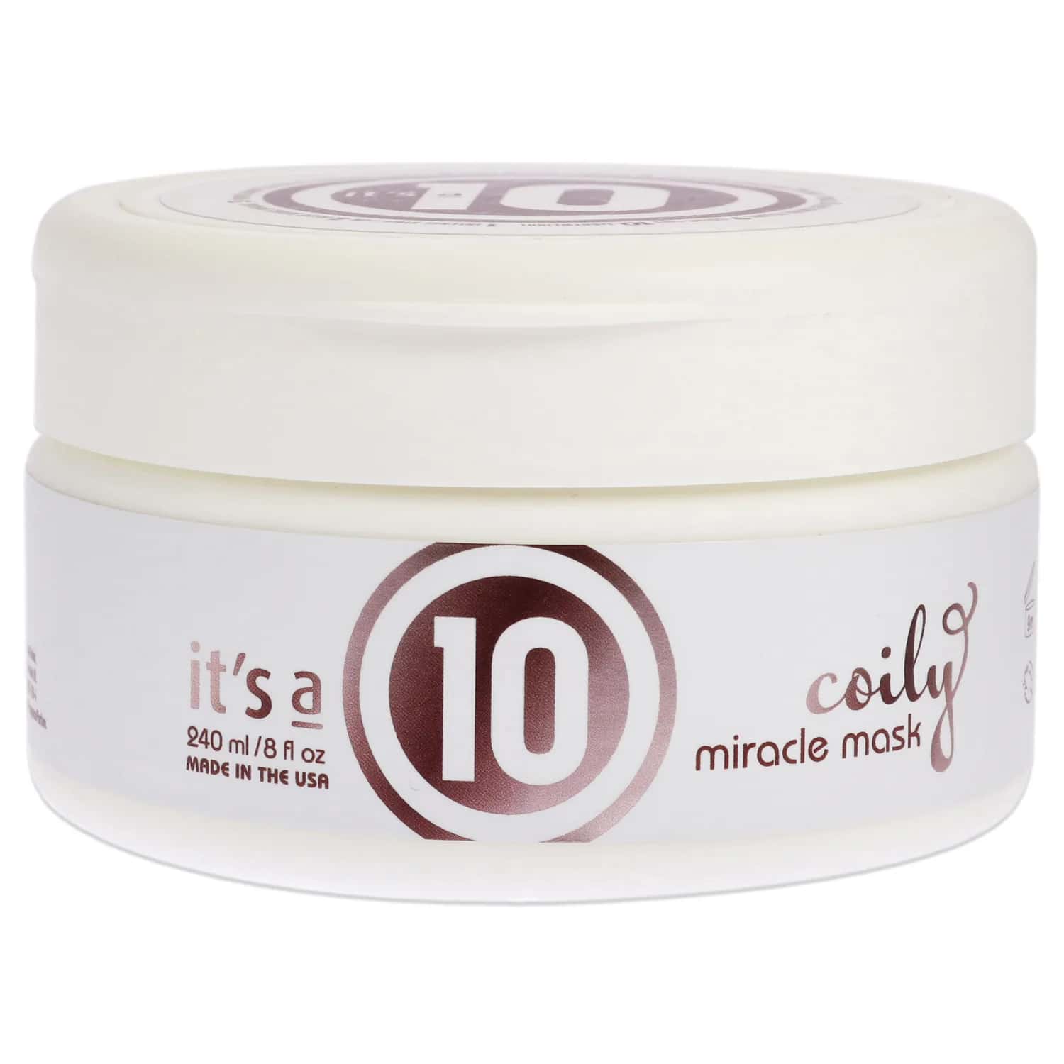 It's a 10 Coily Miracle Mask 8 oz
