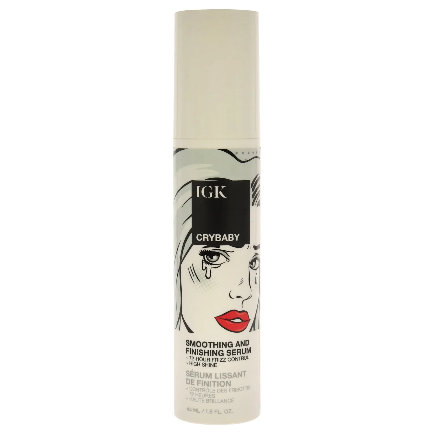 IGK Crybaby Smoothing & Finishing Serum 44ml / 1.5 oz for Unisex