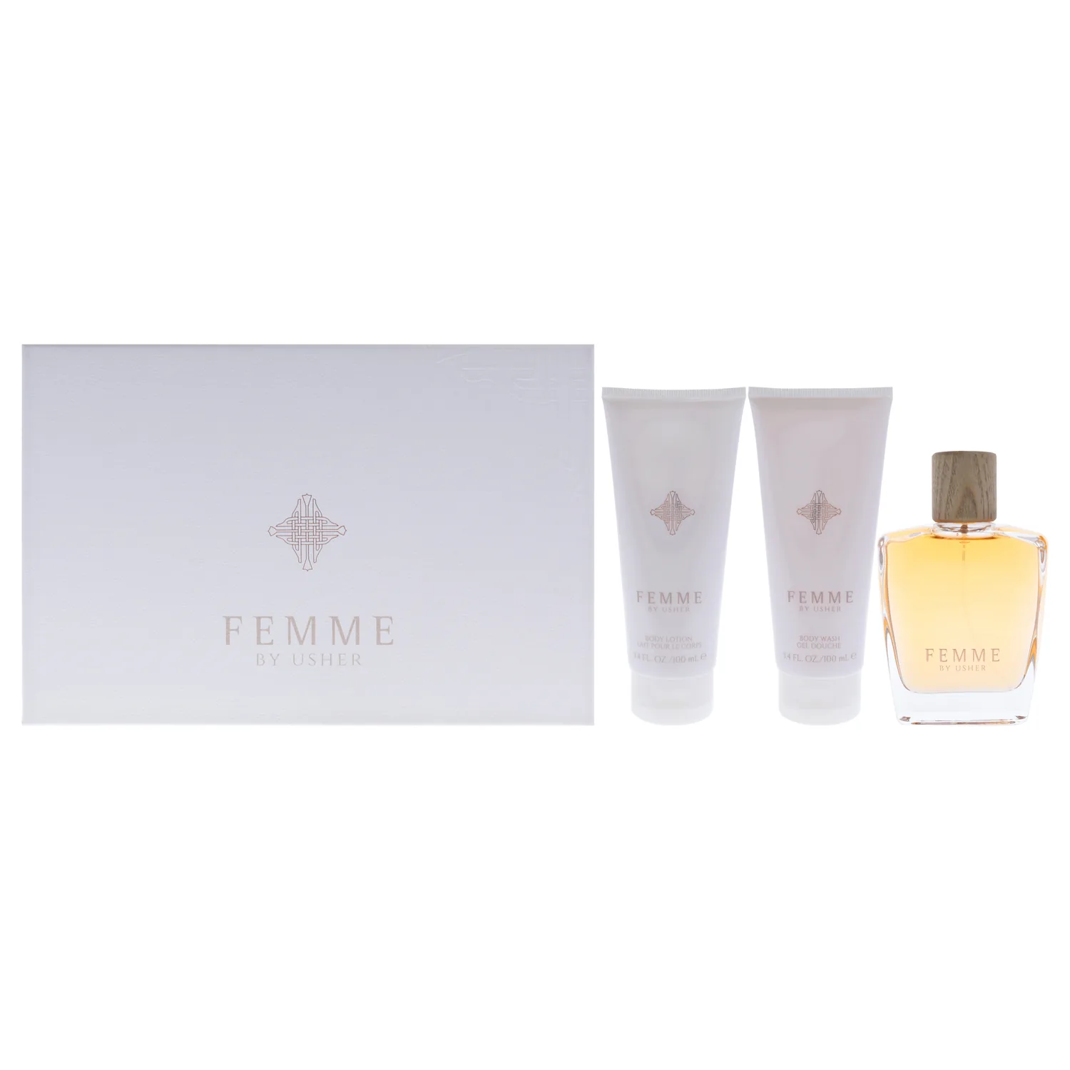 Usher Femme Bath & Body Gift Set 101ml / 3.4 oz