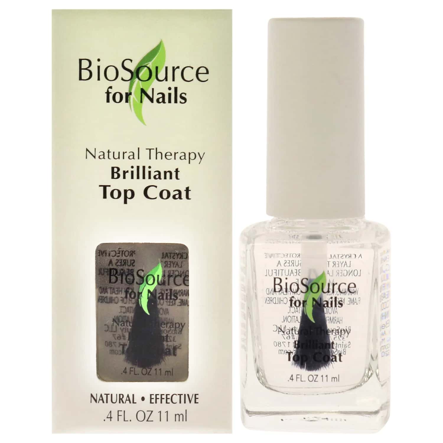 BioSource Natural Therapy Brilliant Top Coat 0.4 oz