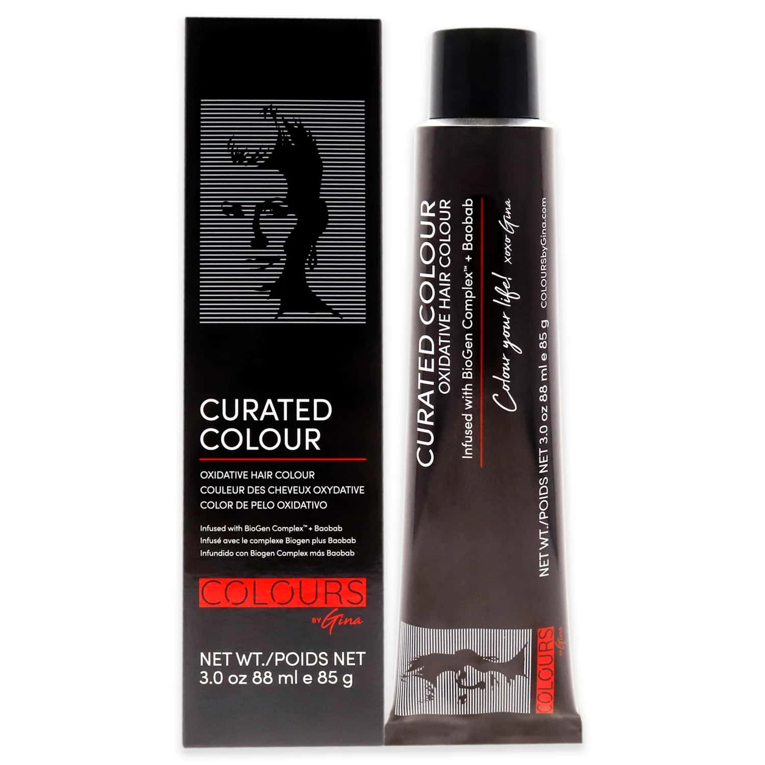 Colours By Gina Curated Colour - 6.0-6N Dark Natural Blonde Hair Color 3 oz