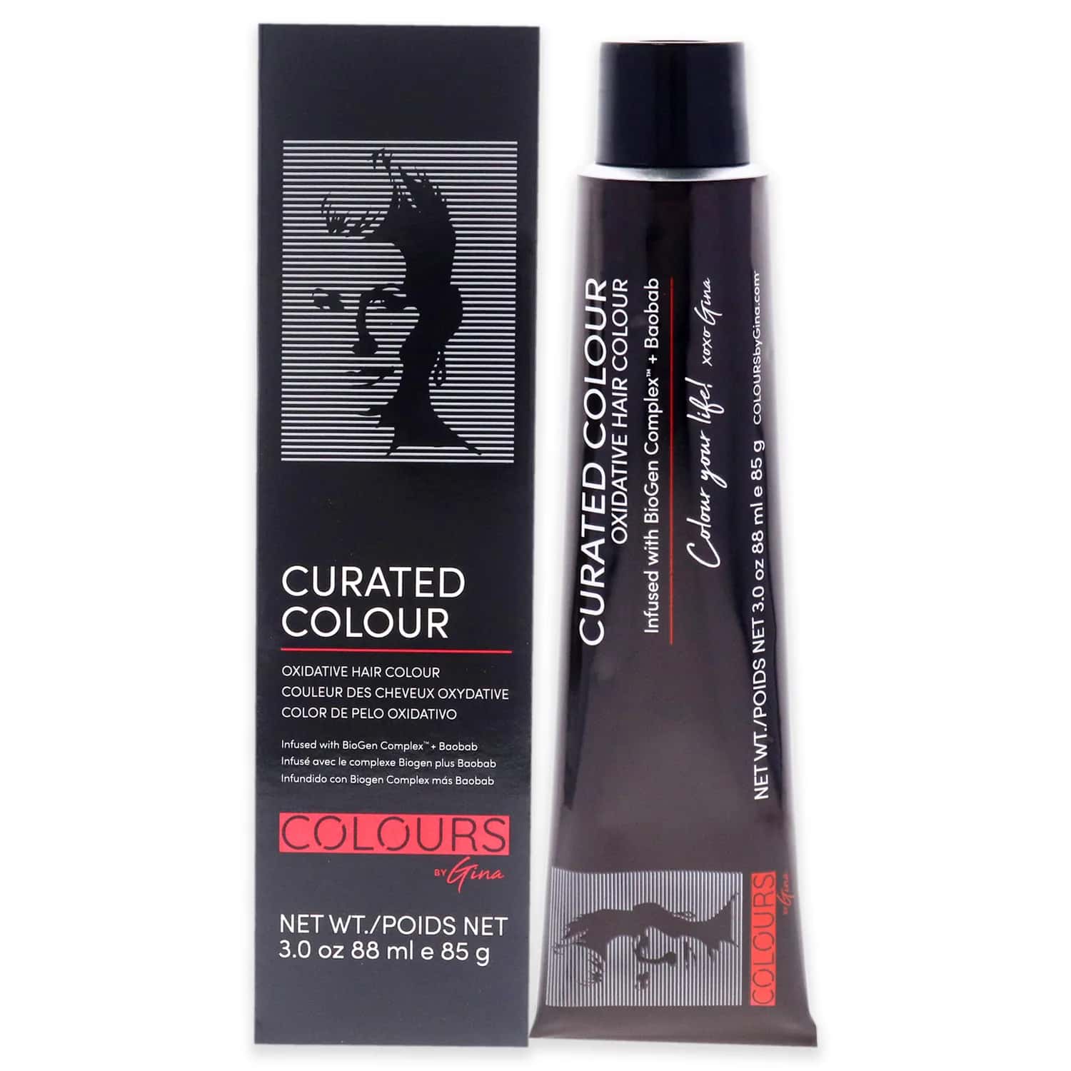 Colours By Gina Curated Colour - 7.10-7B Cool Blonde Hair Color 3 oz