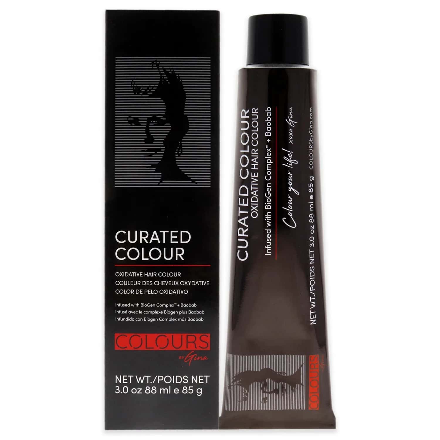 Colours By Gina Curated Colour - 3.22-3VV Intense Dark Violet Brow