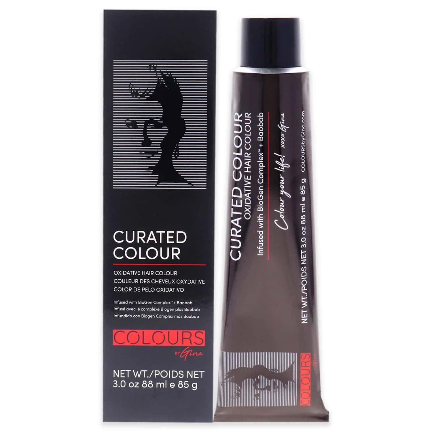 Colours By Gina Curated Colour - 4.35-4GM Golden Mahogany Brown Hair