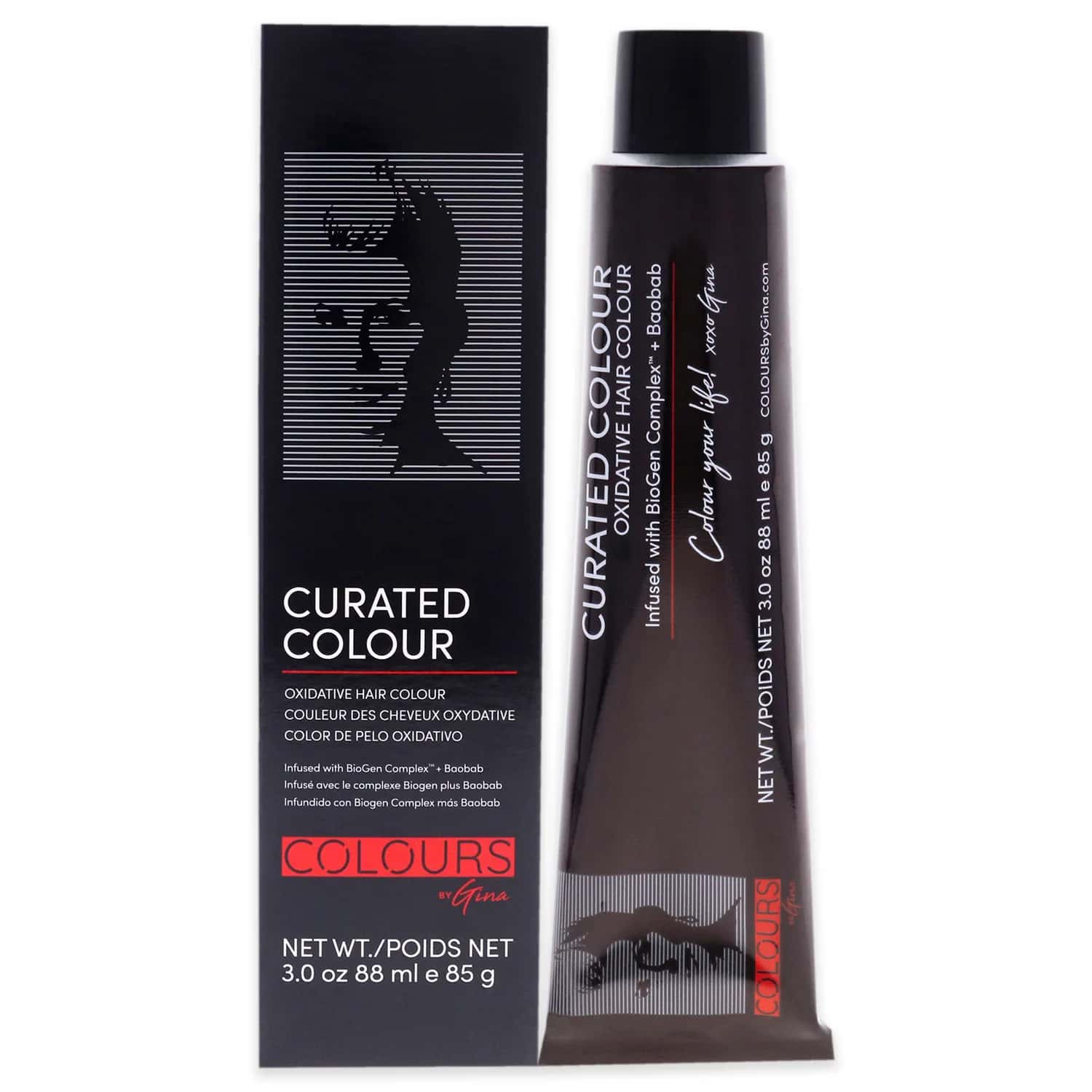 Colours By Gina Curated Colour - 5.66-5RR Intense Light Reddish Hair Color 3 oz