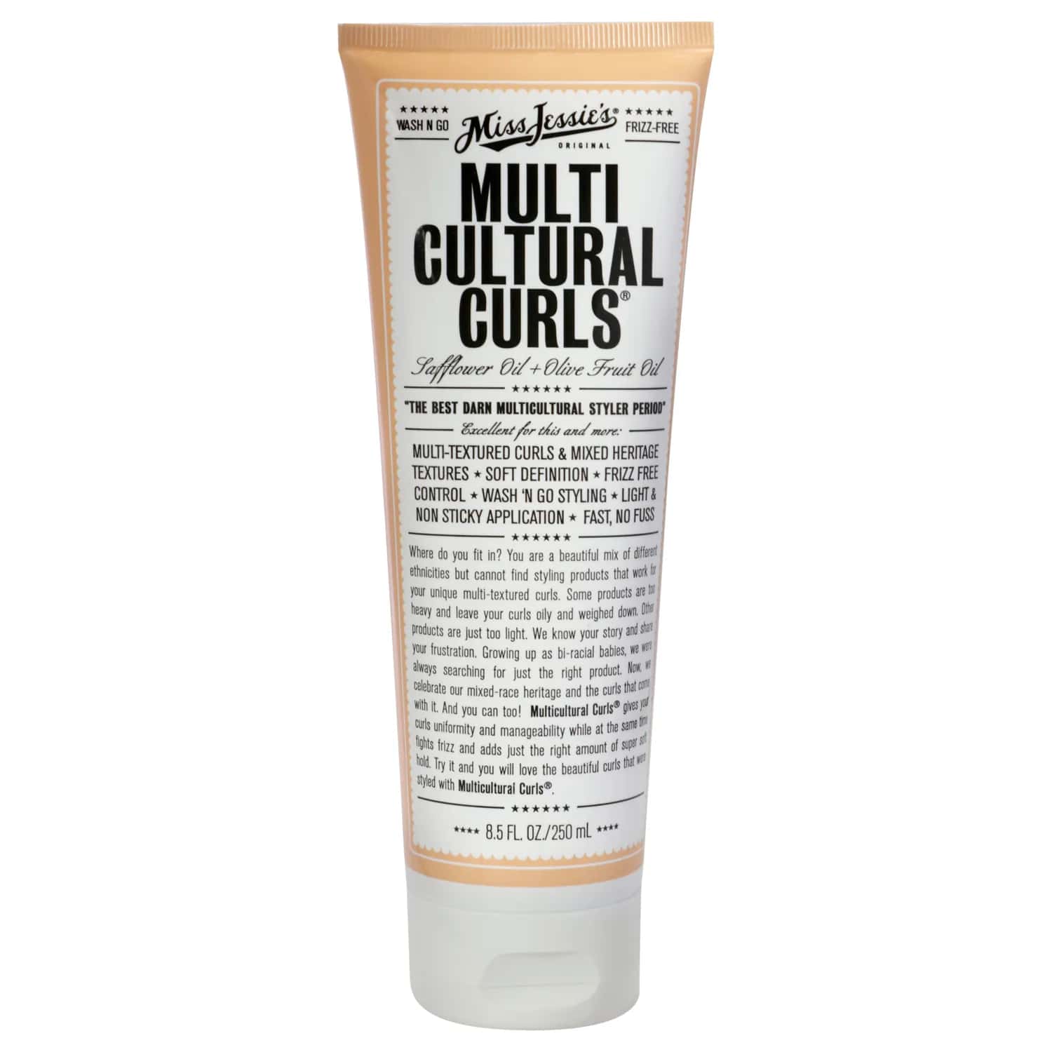 Miss Jessie's Multi Cultural Curls Hair Cream 251ml / 8.5 oz for Unisex