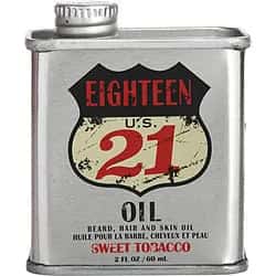 18.21 Man Made Sweet Tobacco Beard, Hair & Skin Oil 2 oz for Men