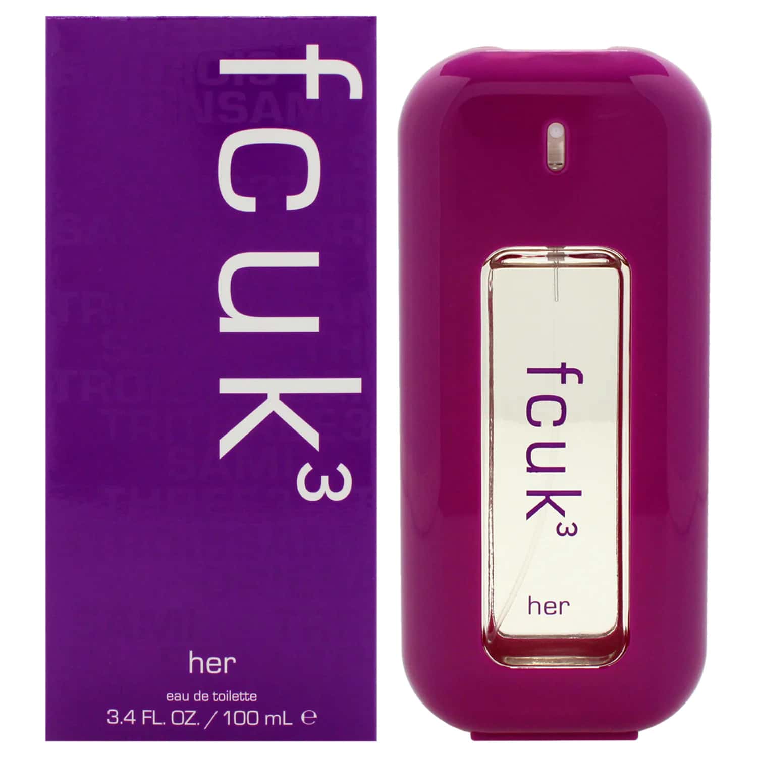 French Connection FCUK 3 Eau de Toilette 100ml / 3.4 oz for Women