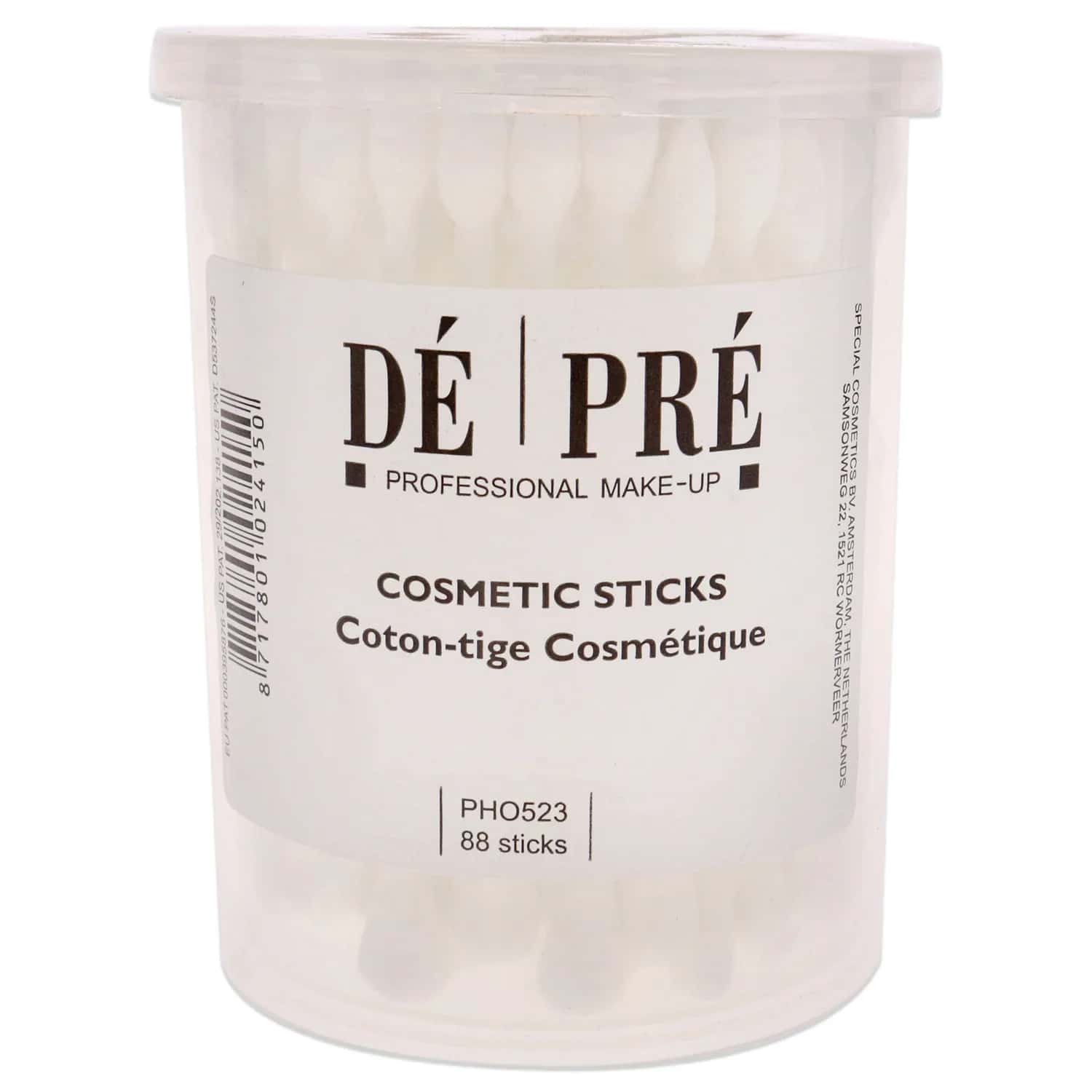 Make-Up Studio De and Pre Cosmetics Sticks Cotton Swabs 88 Count