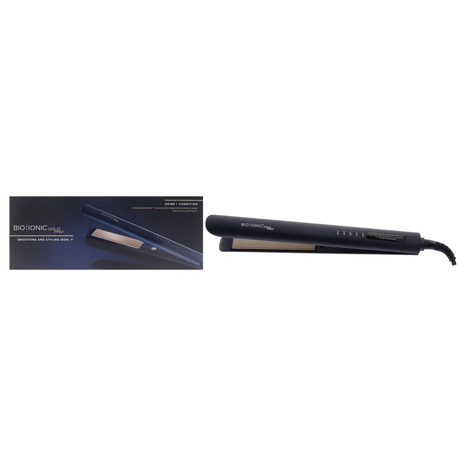 Bio Ionic GoldPro 1 Inch Flat Iron