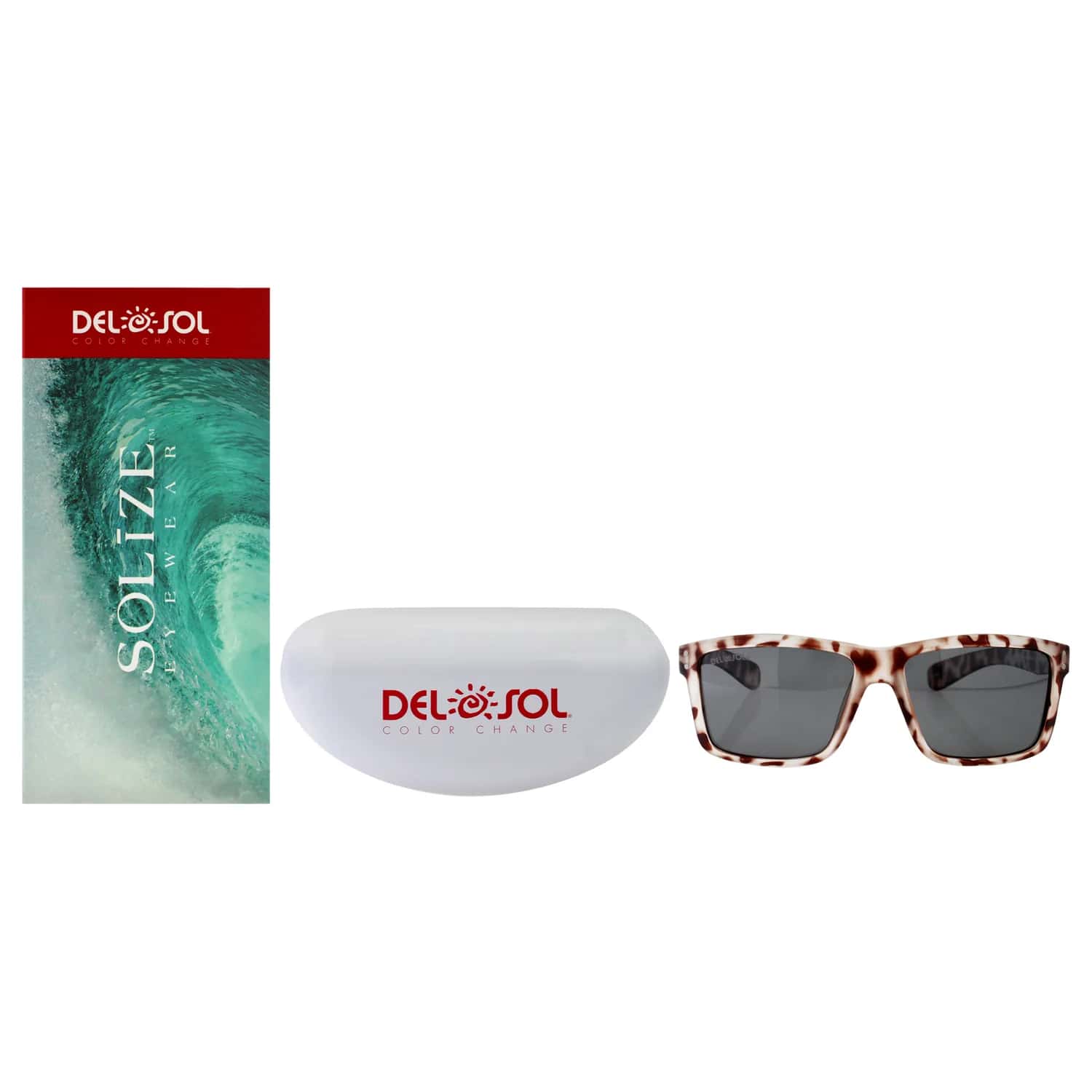DelSol Solize Just Like Paradise - Tortoise to Purple for Unisex