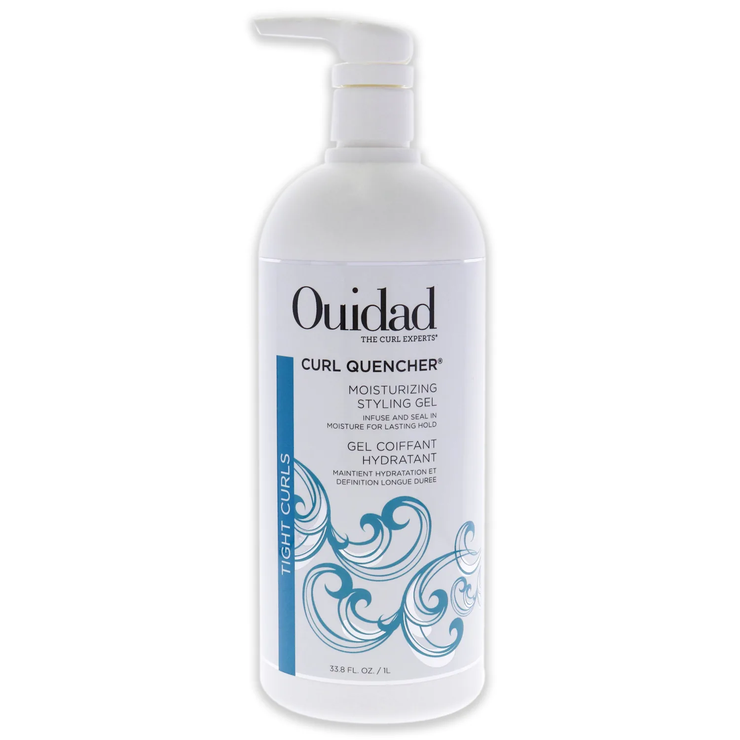 Ouidad Curl Quencher Moisturizing Styling Gel 1000ml / 33.8 oz for