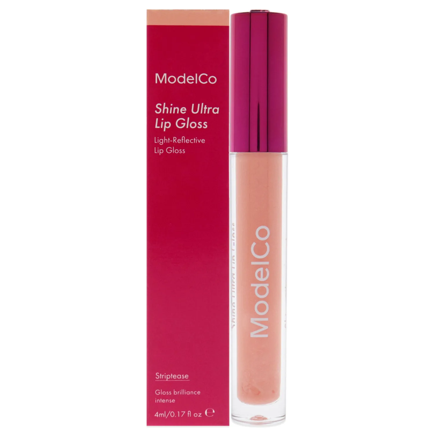 ModelCo Shine Ultra Lip Gloss - Striptease 0.17 oz