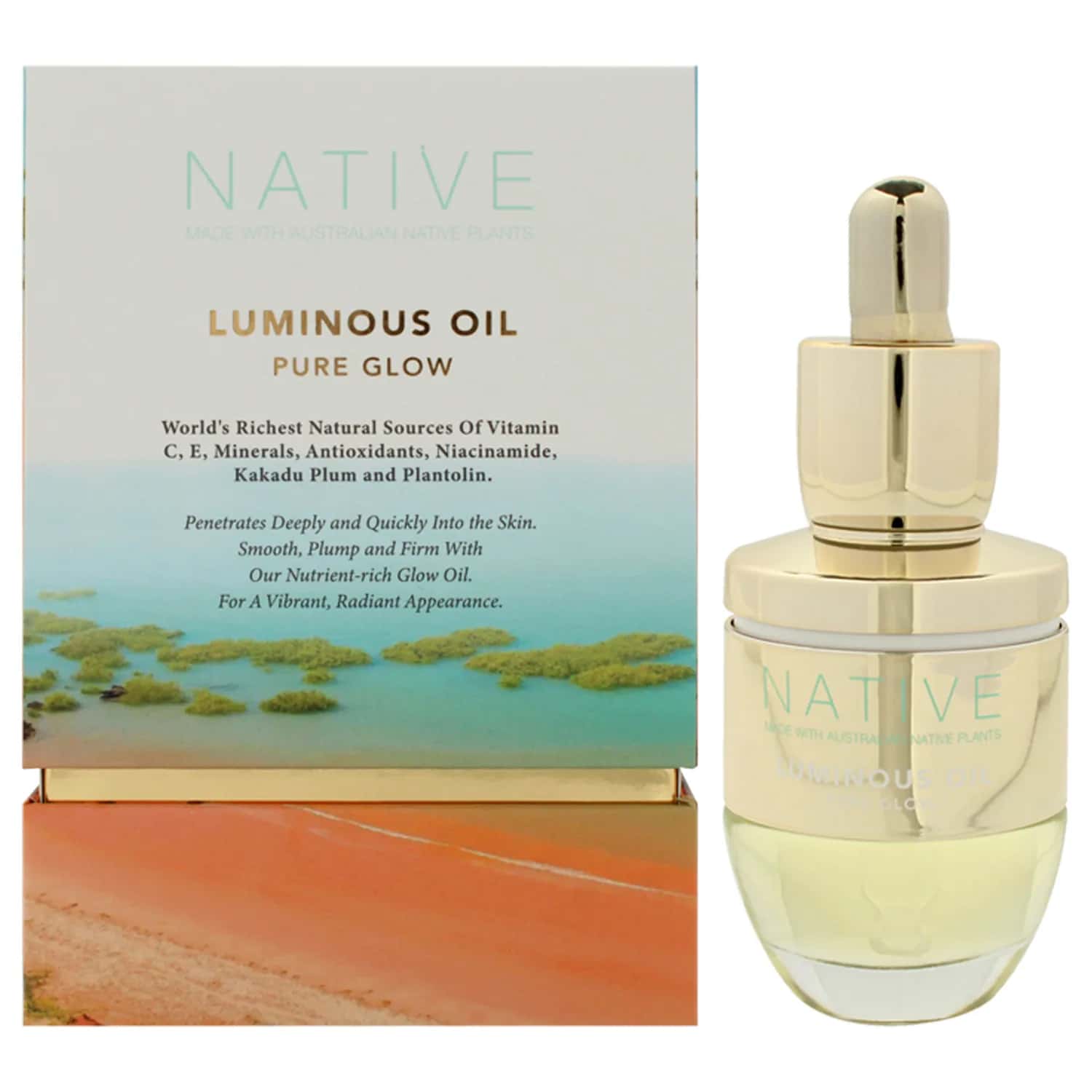 Klara Native Luminous Pure Glow Face Oil 30ml / 1.01 oz