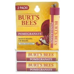 Burt's Bees Pomegranate Moisturizing Twin Pack Lip Balm 4ml / 0.15 oz / 2 pc