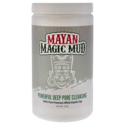 Mayan Magic Mud Powerful Deep Pore Cleansing White Kaolin Clay 473ml / 16 oz